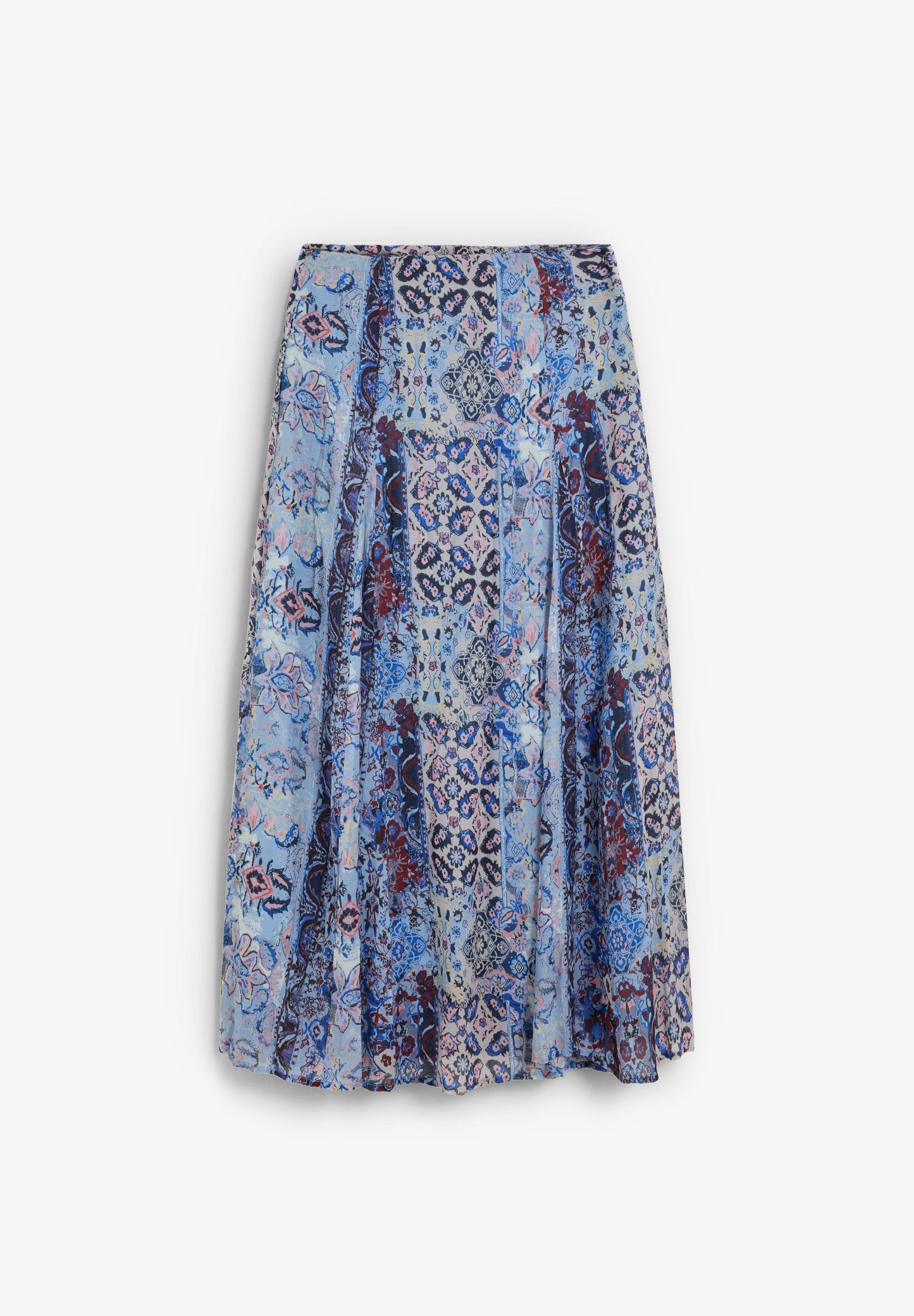 FLOWING MIDI SKIRT