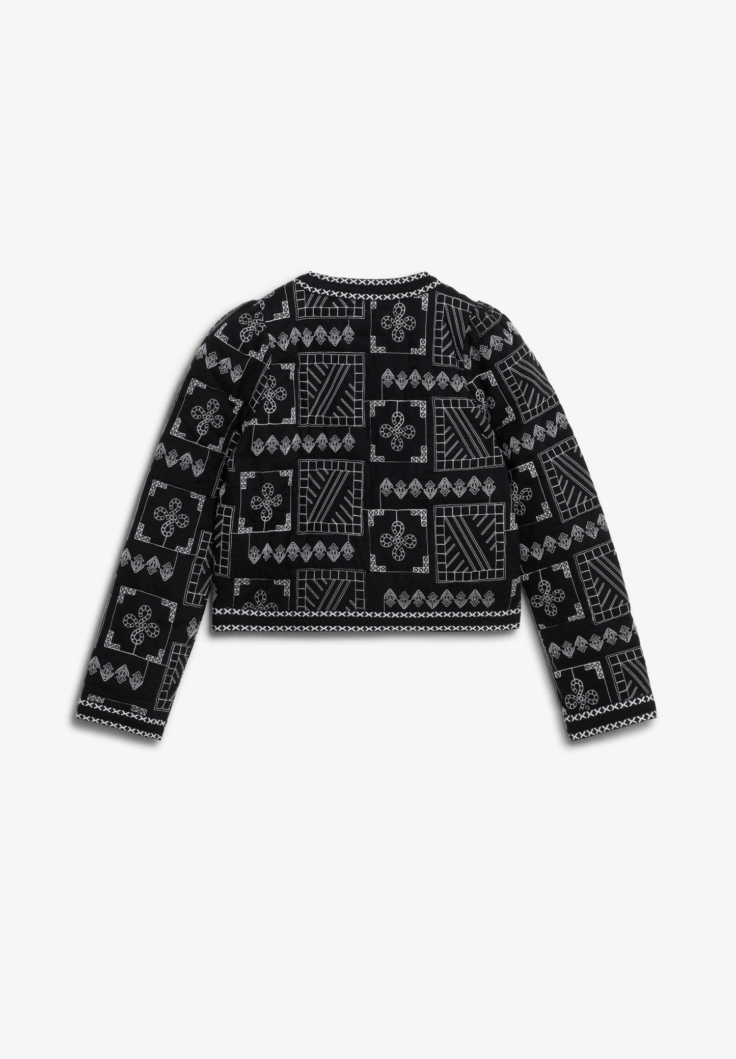 EMBROIDERED PUFFER JACKET