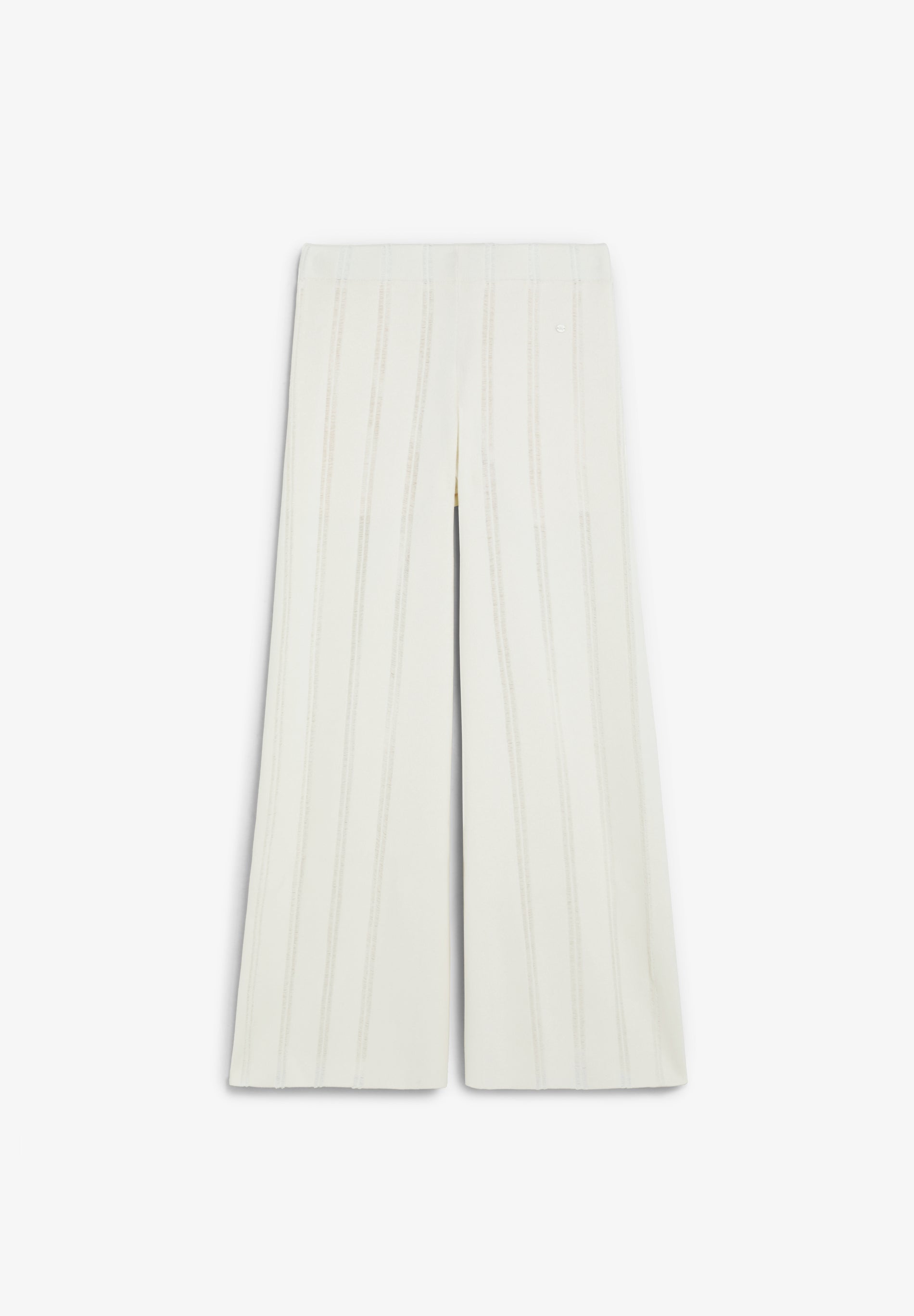 TROUSERS WITH RIBBED DETAIL