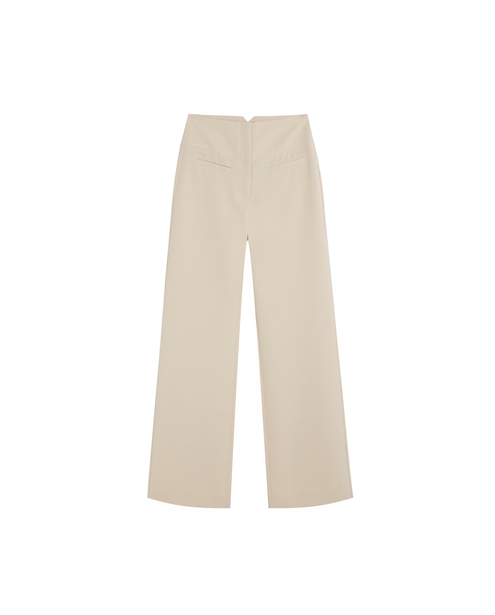 FLOWING TROUSERS WAISTBAND DETAIL
