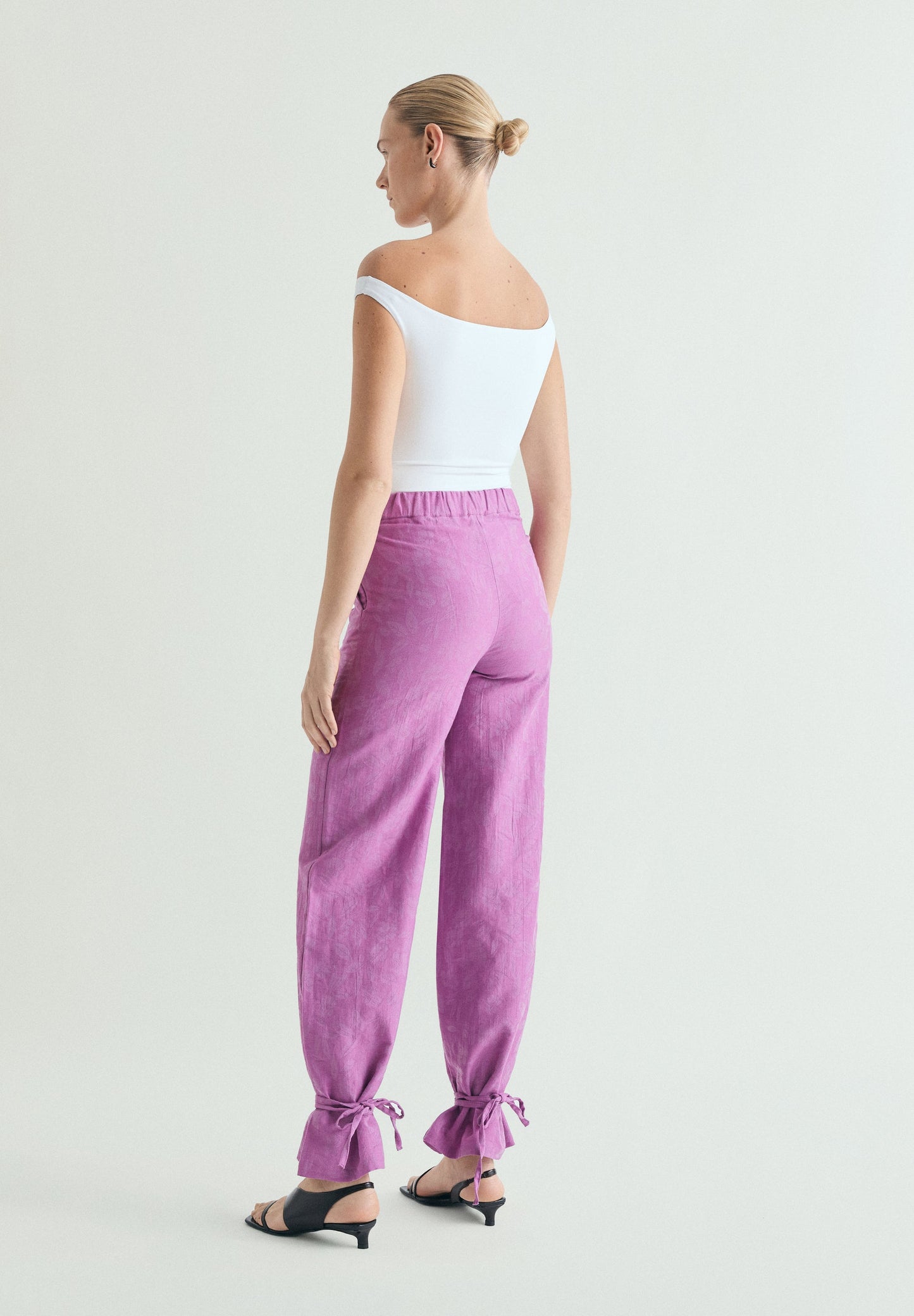 JACQUARD TROUSERS