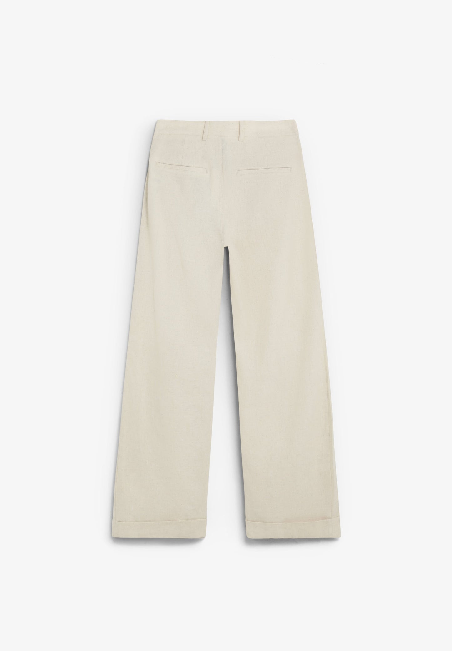 DART LINEN TROUSERS