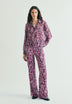 FLUID ANIMAL PRINT TROUSERS