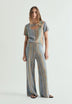 MULTICOLOURED KNIT TROUSERS