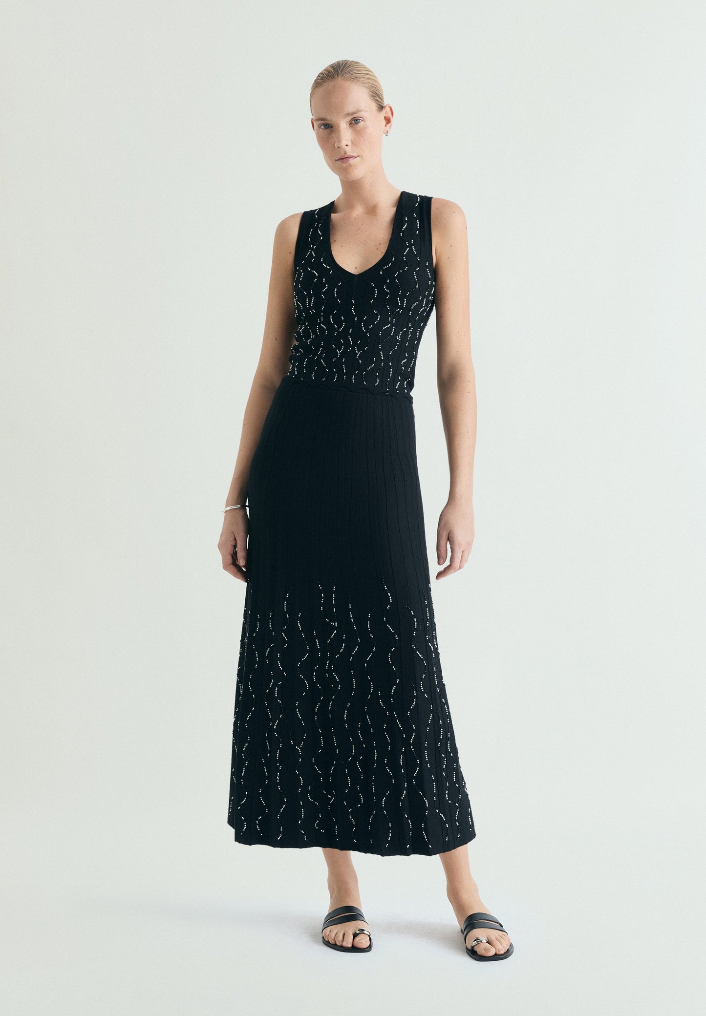 SCBEADS KNIT TOP