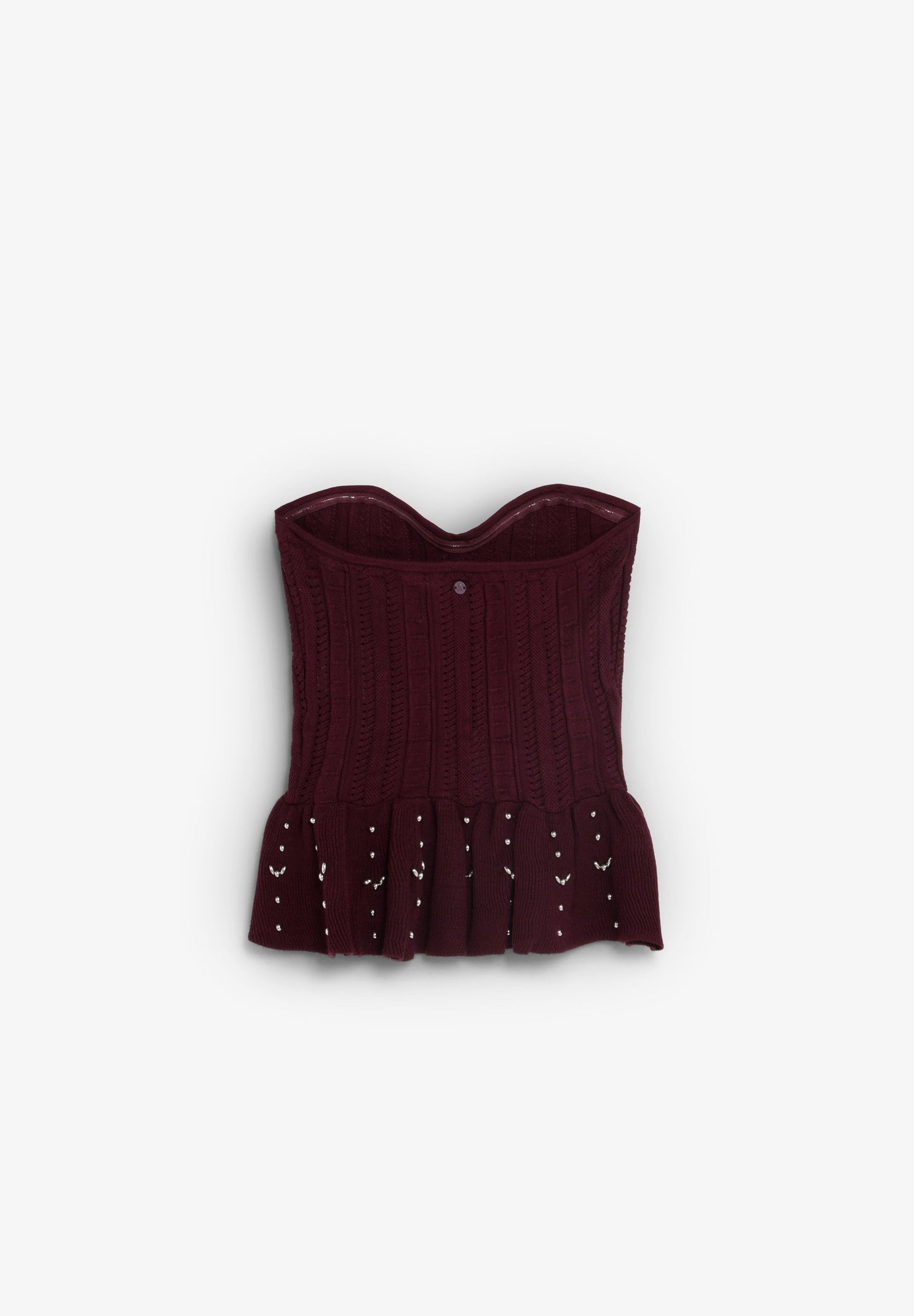 SCSTUDS PEPLUM TOP