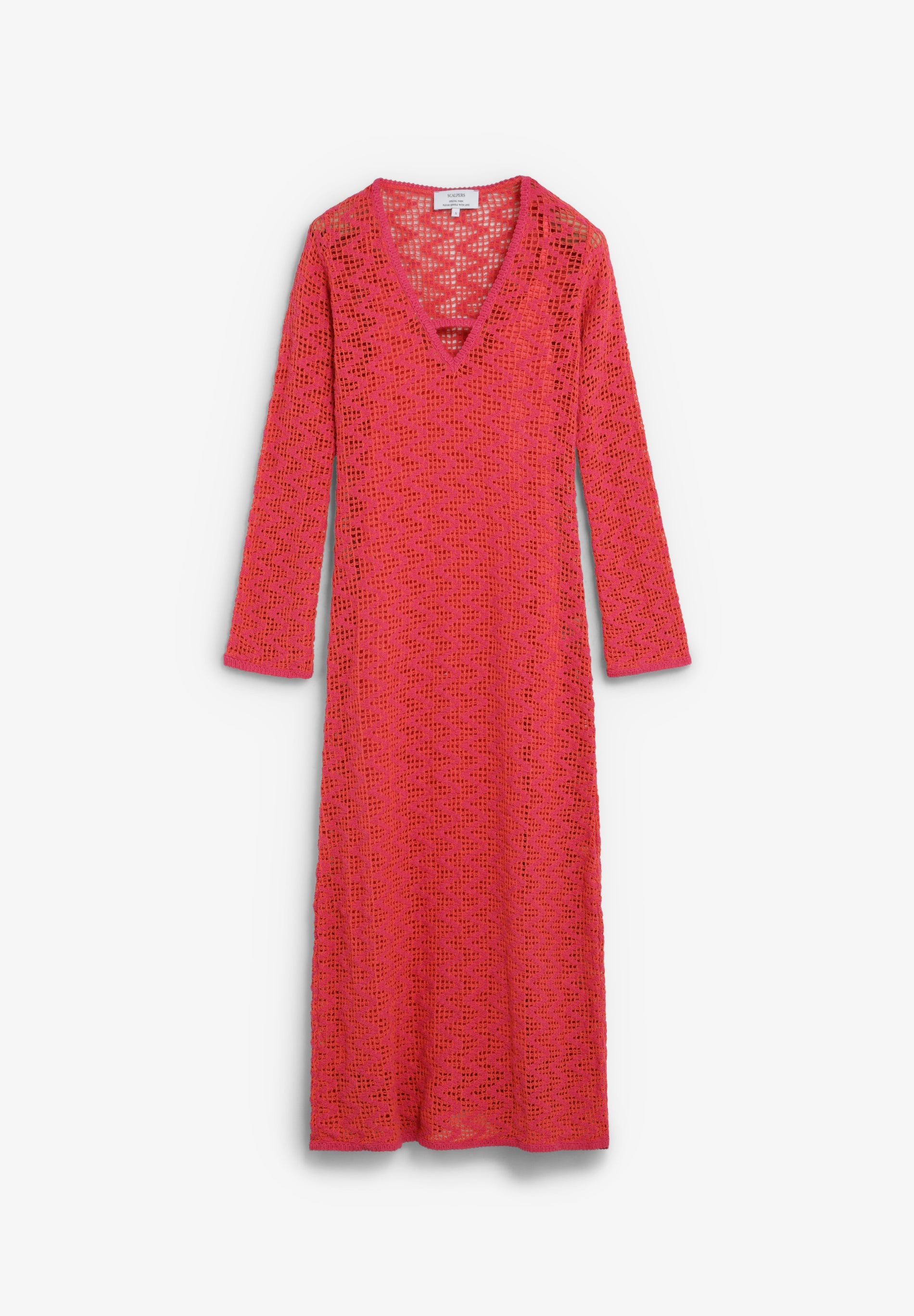 CROCHET MIDI DRESS