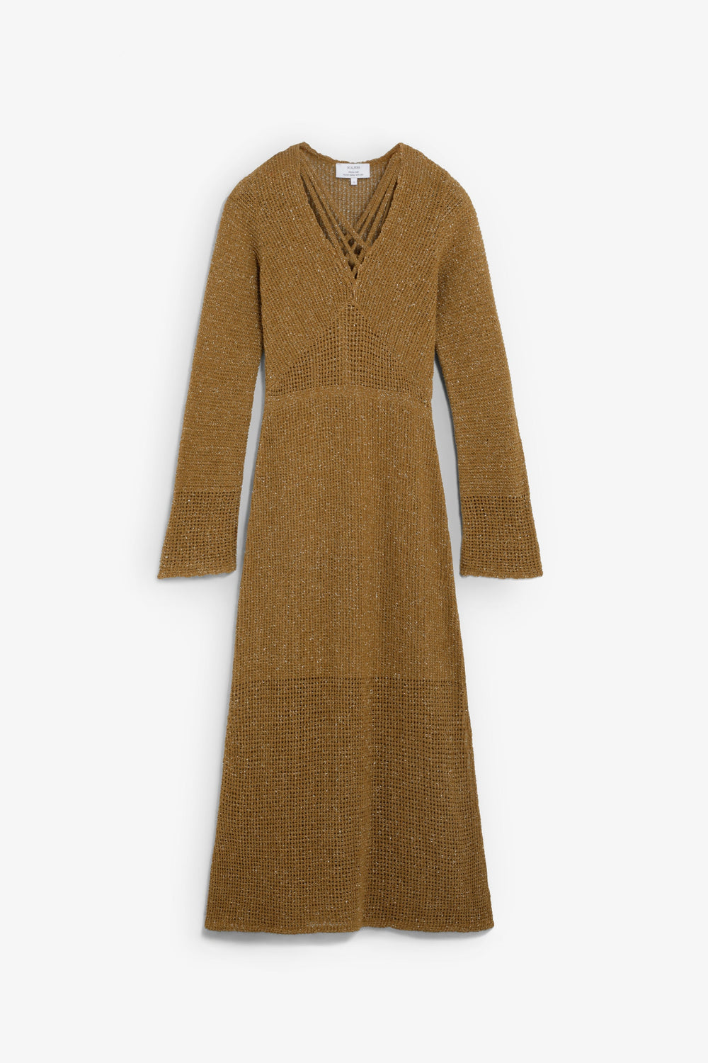 METALLIC THREAD KNIT DRESS – Scalpers ROW METALLIC THREAD KNIT DRESS – Scalpers ROW