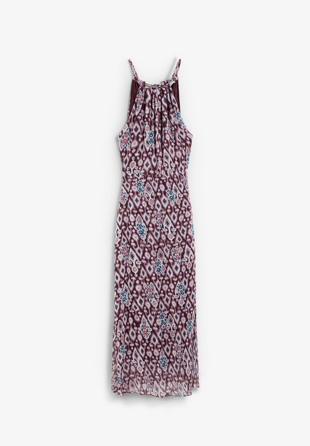 PRINTED MIDI DRESS