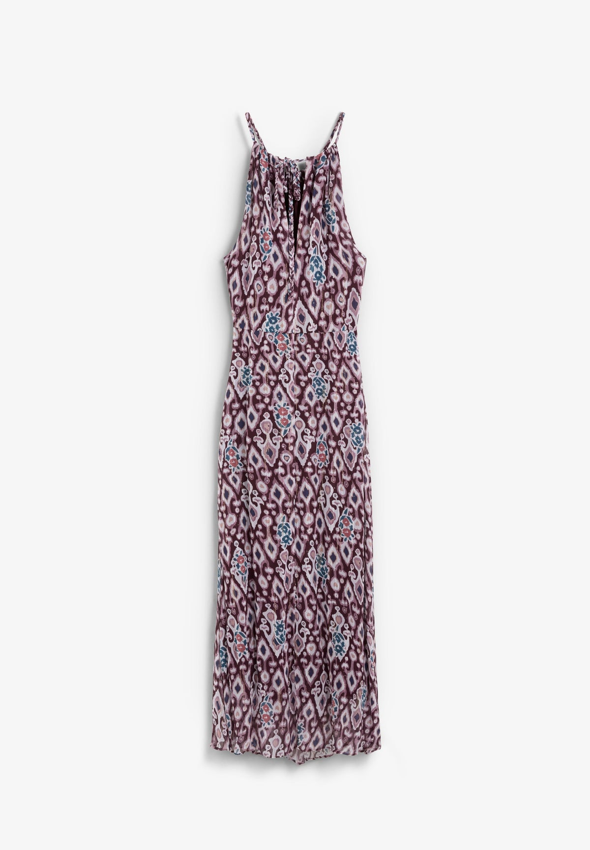 PRINTED MIDI DRESS