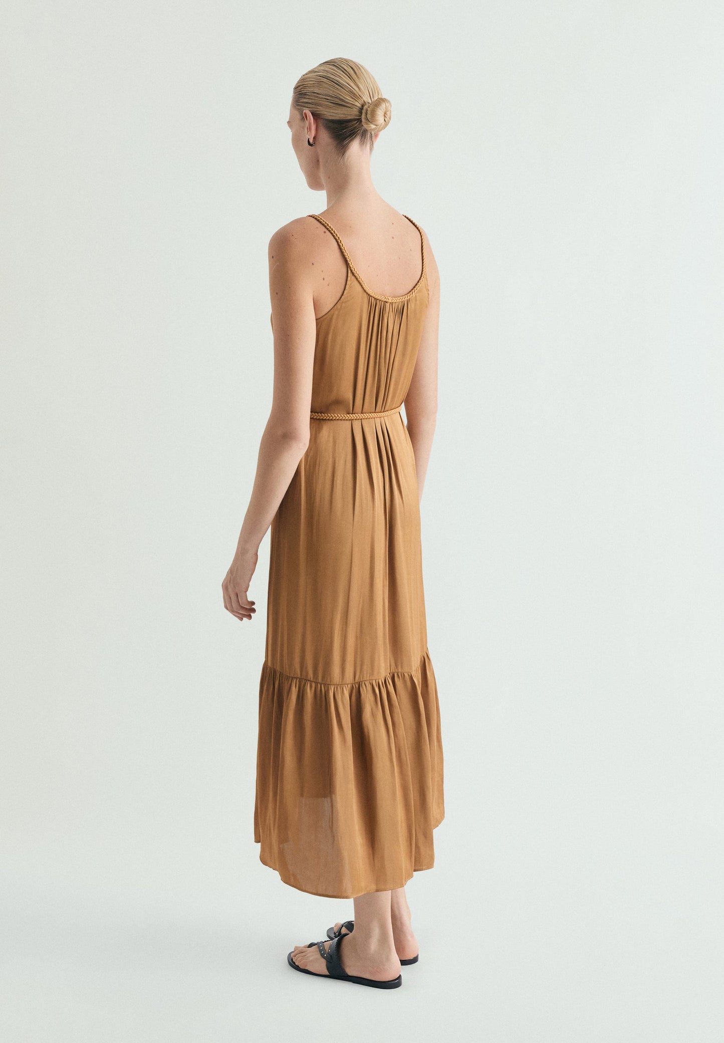BRAIDED WAIST DRESS