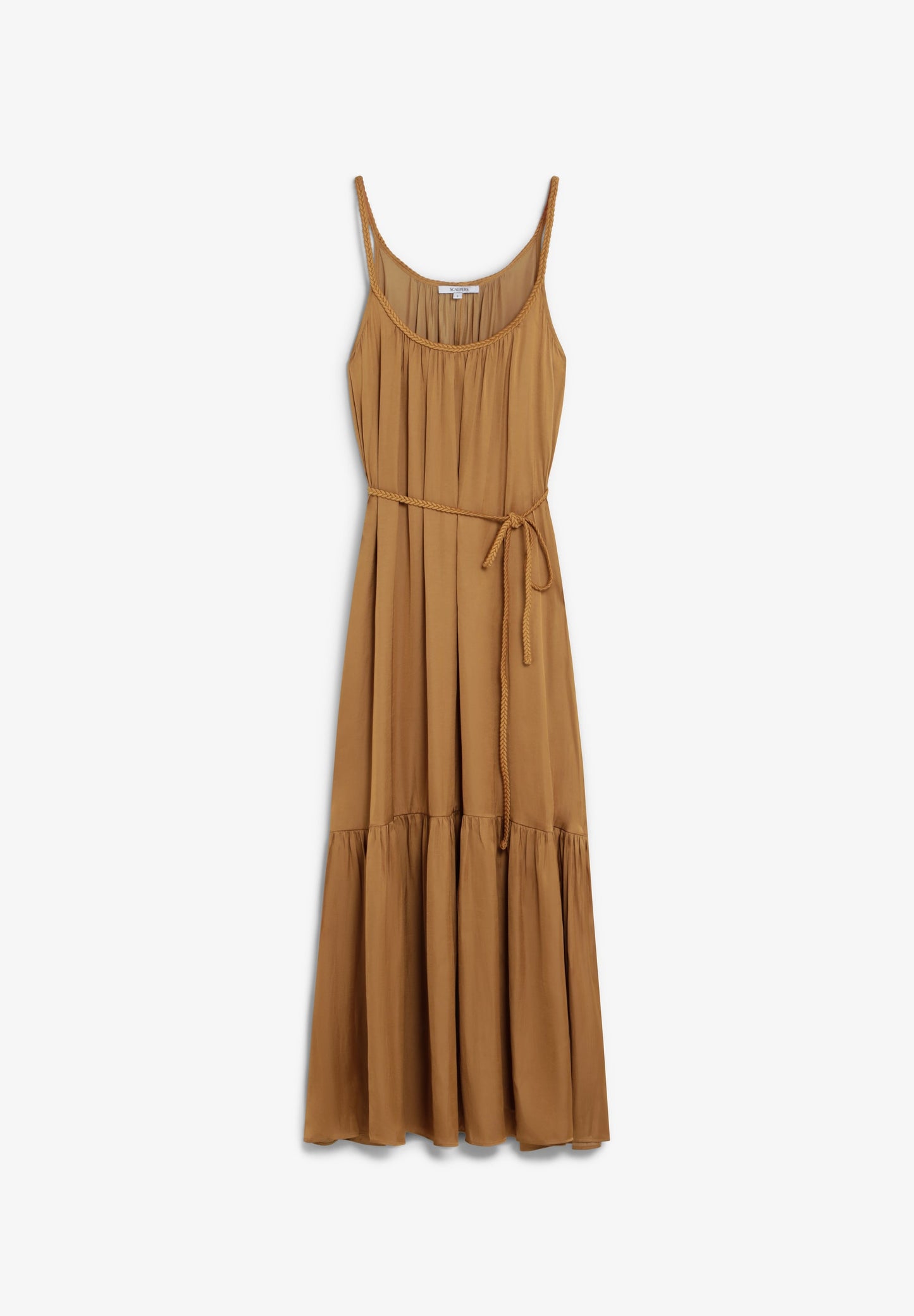 BRAIDED WAIST DRESS