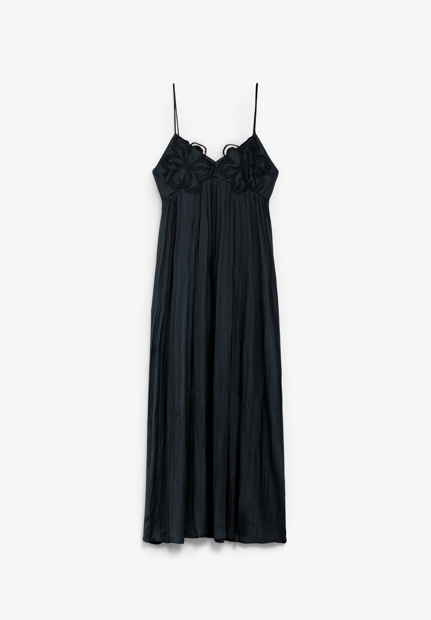 MIDI DRESS WITH FLORAL DETAIL