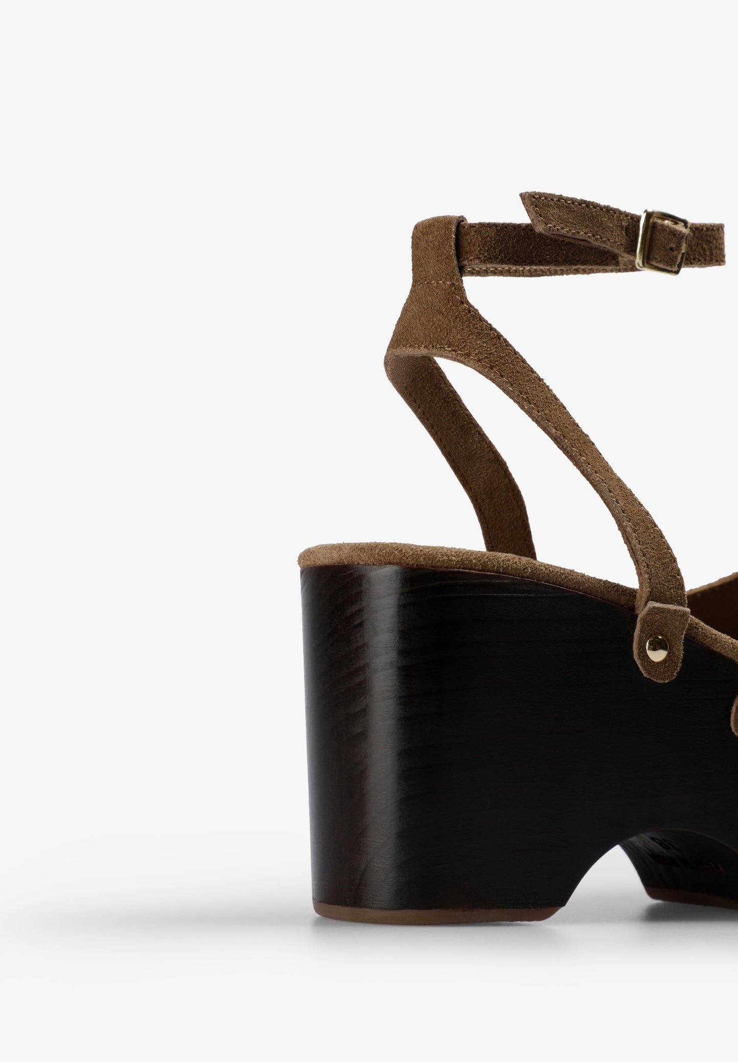 SCWOODPLATFORM SANDAL