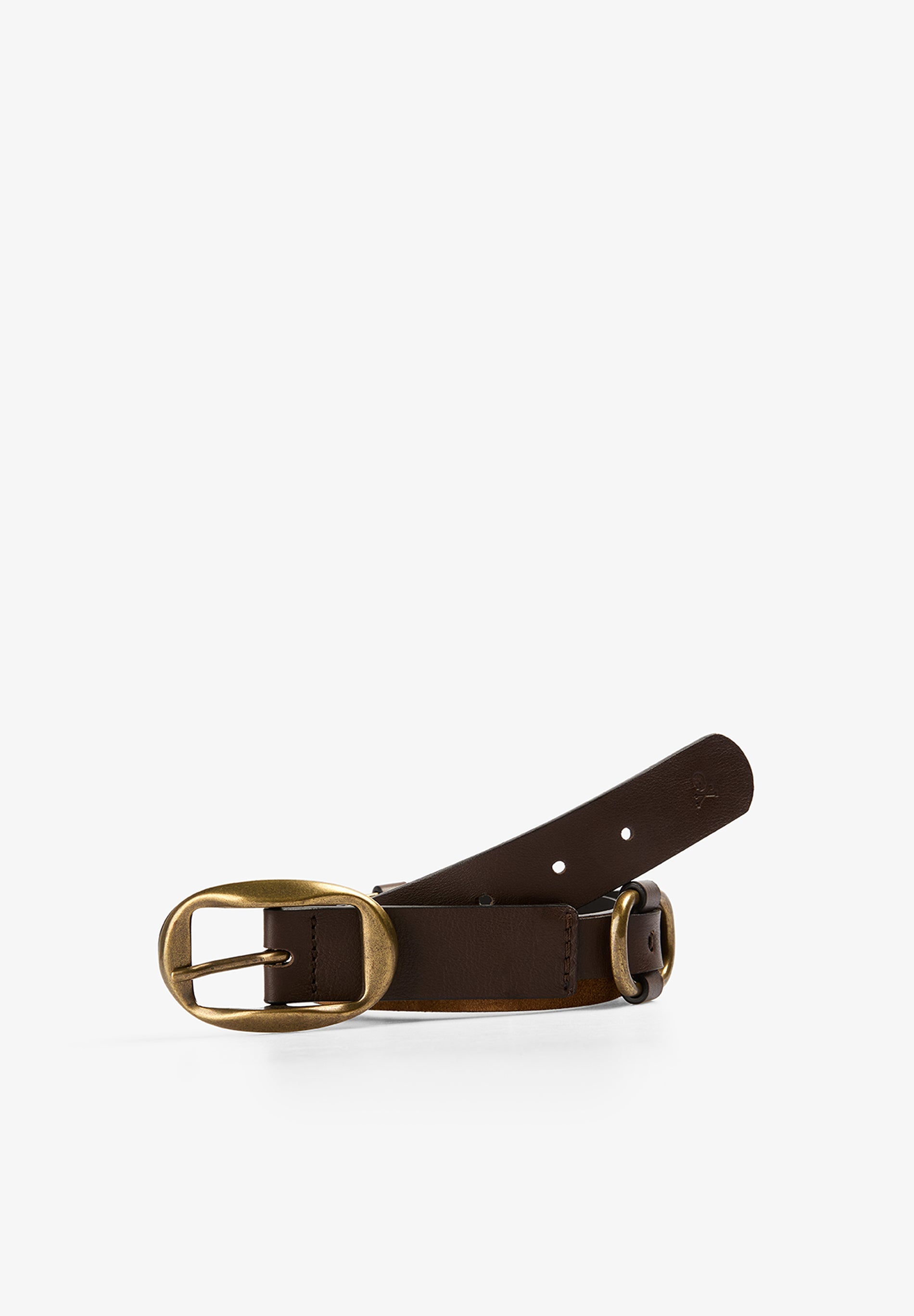 LEATHER BELT WITH BUCKLES