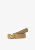 SCREVERSIBLE SLIM NINON BELT