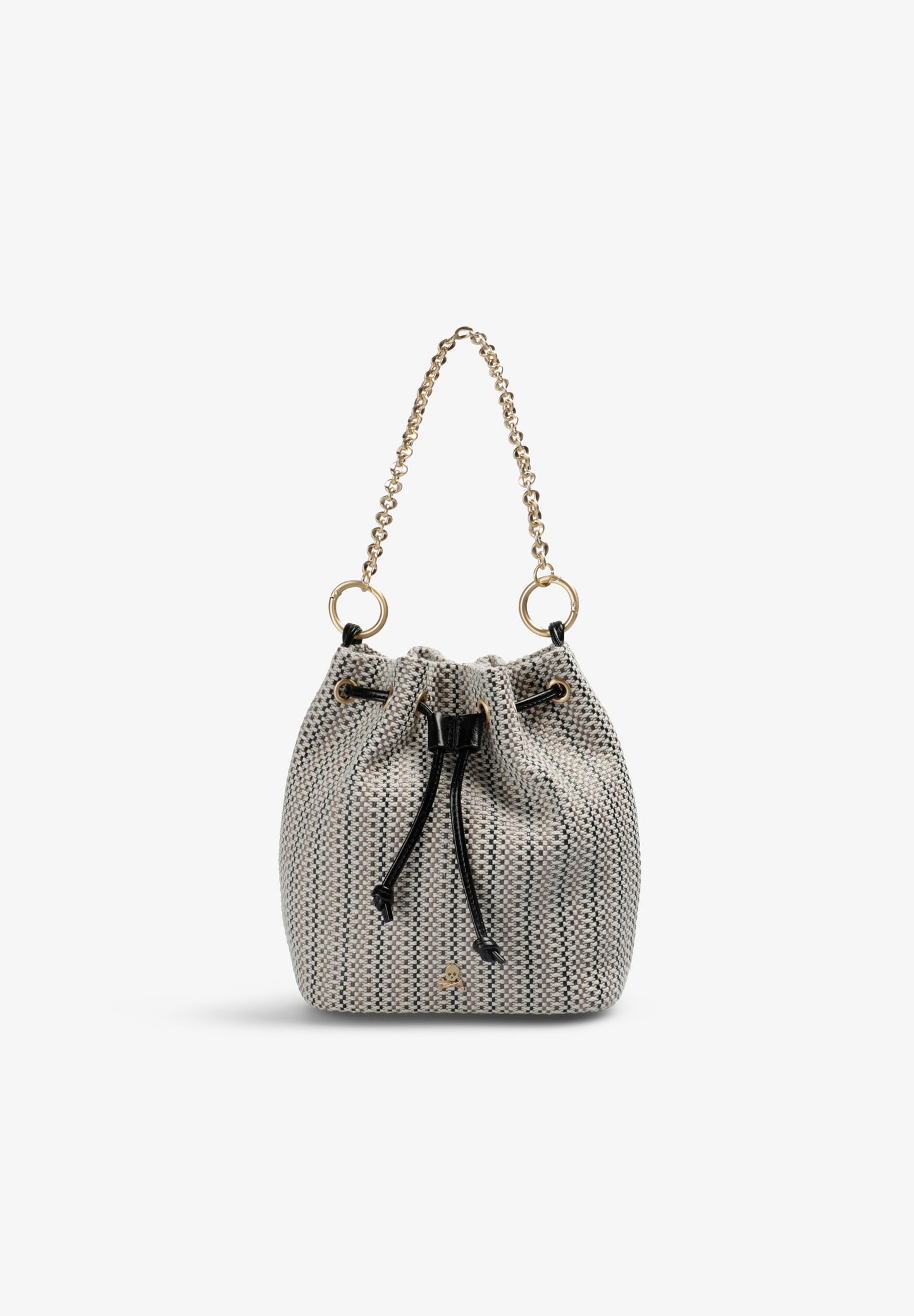 BRAIDED BUCKET BAG