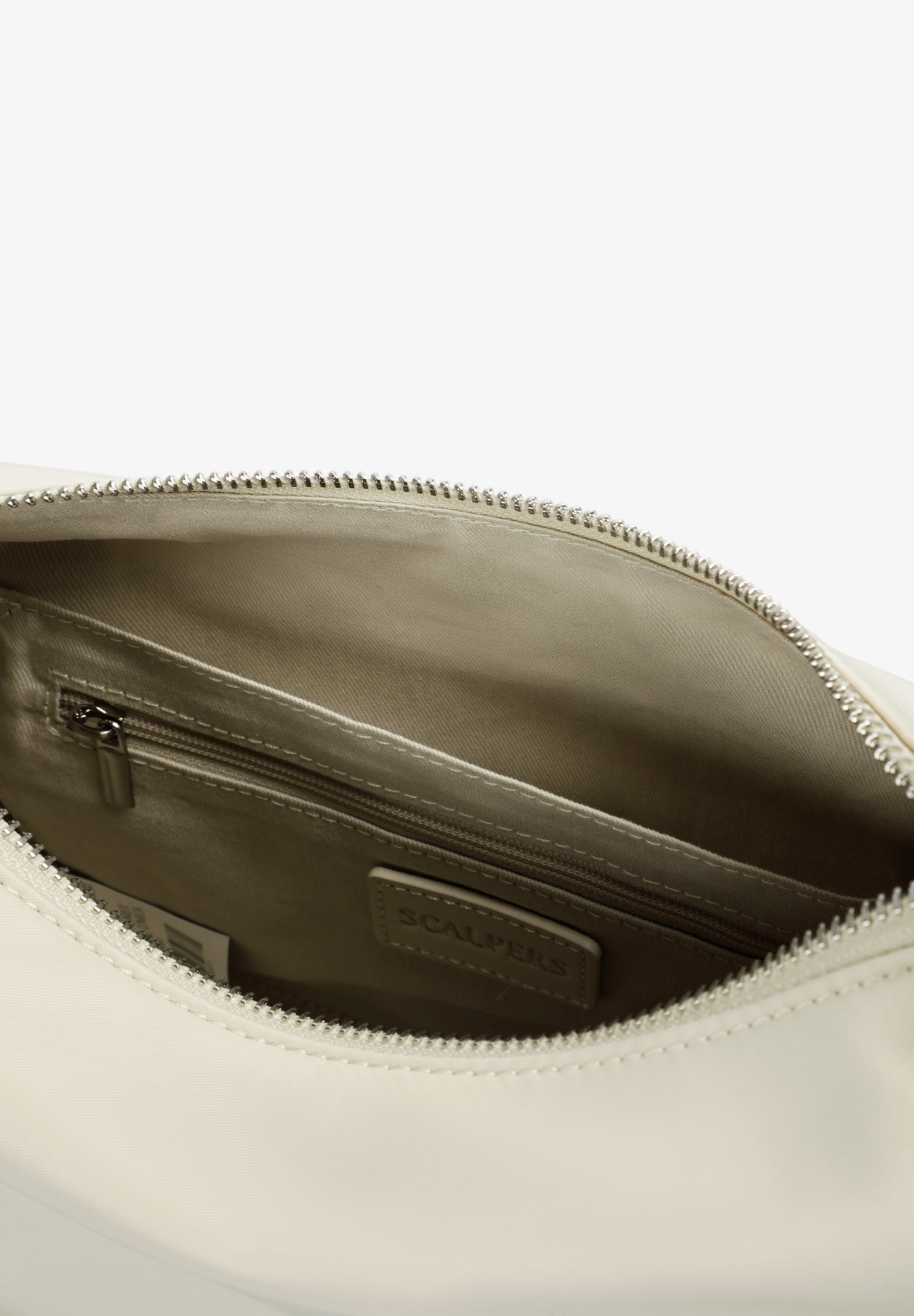 PLAIN BAG WITH BRAIDED HANDLE