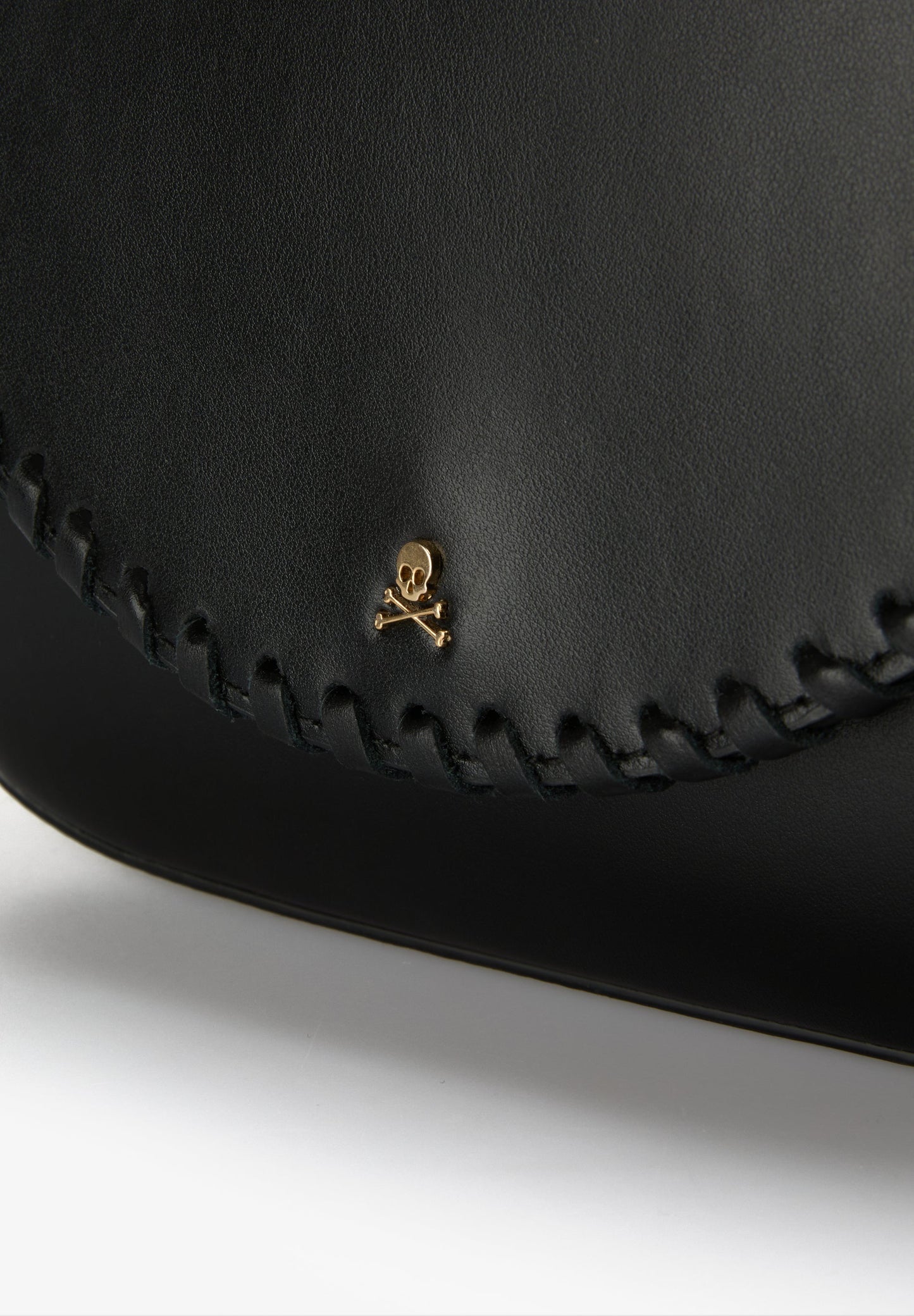 BRAIDED LEATHER CROSSBODY BAG