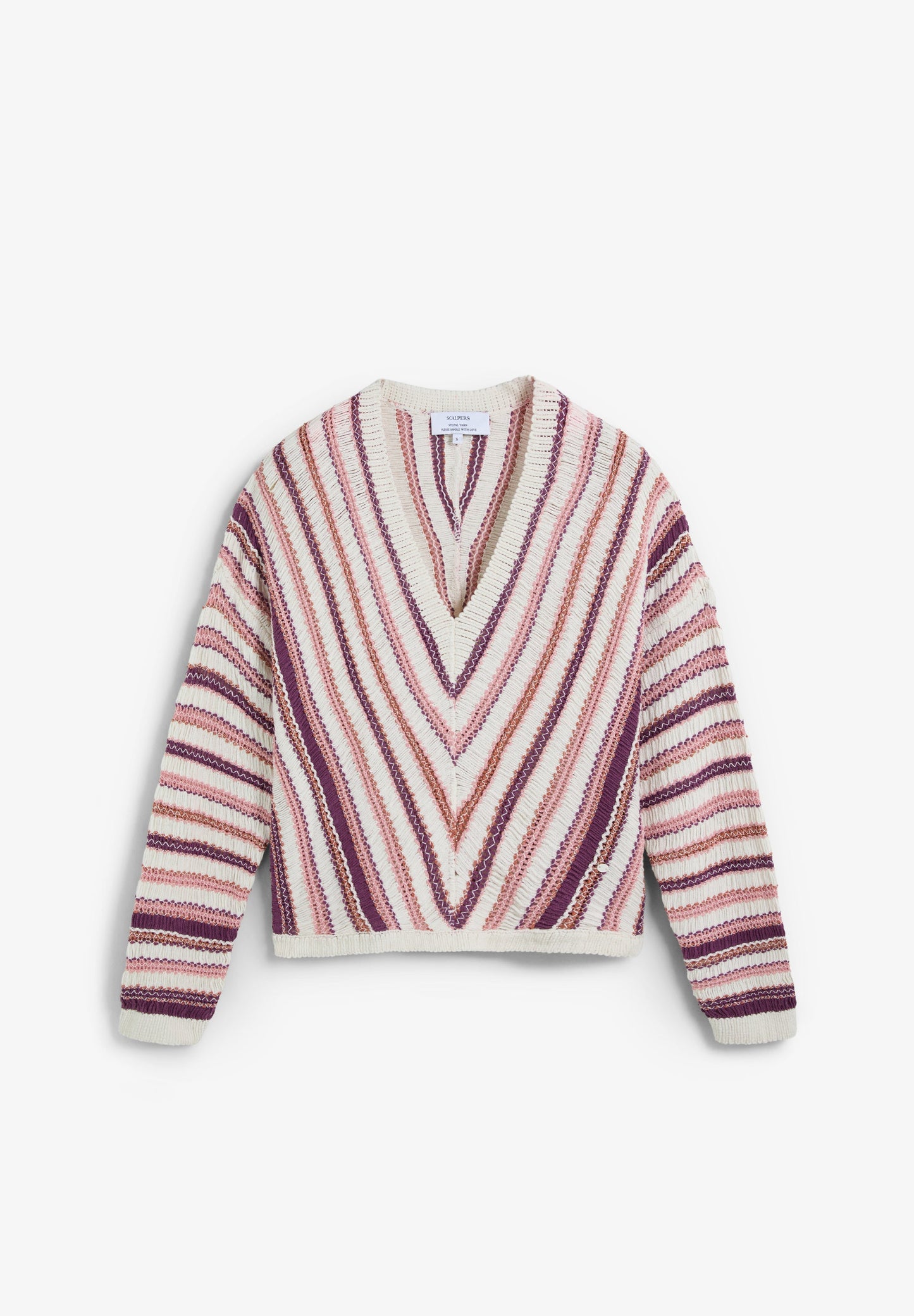 MULTICOLOUR STRIPED SWEATER