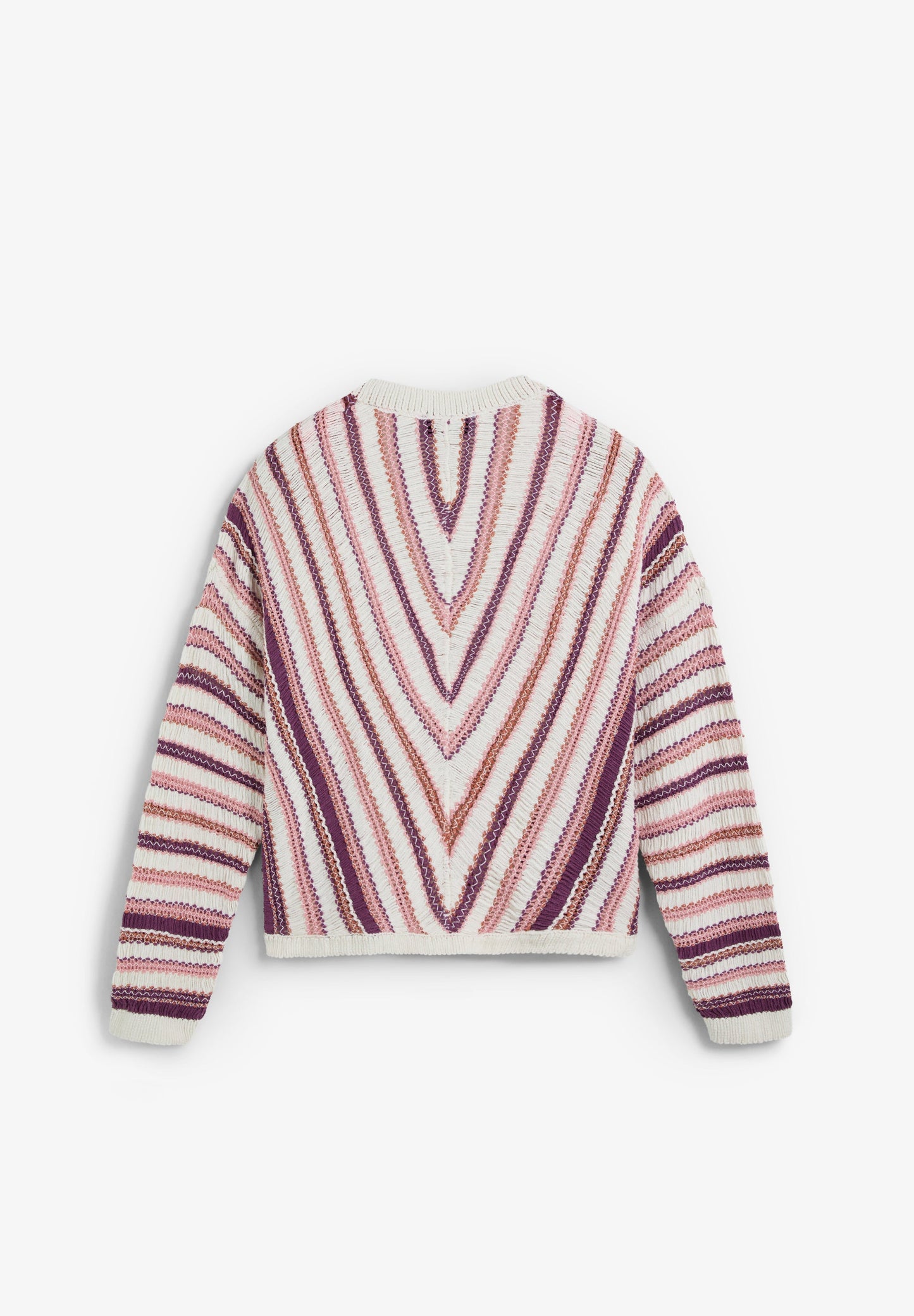 MULTICOLOUR STRIPED SWEATER