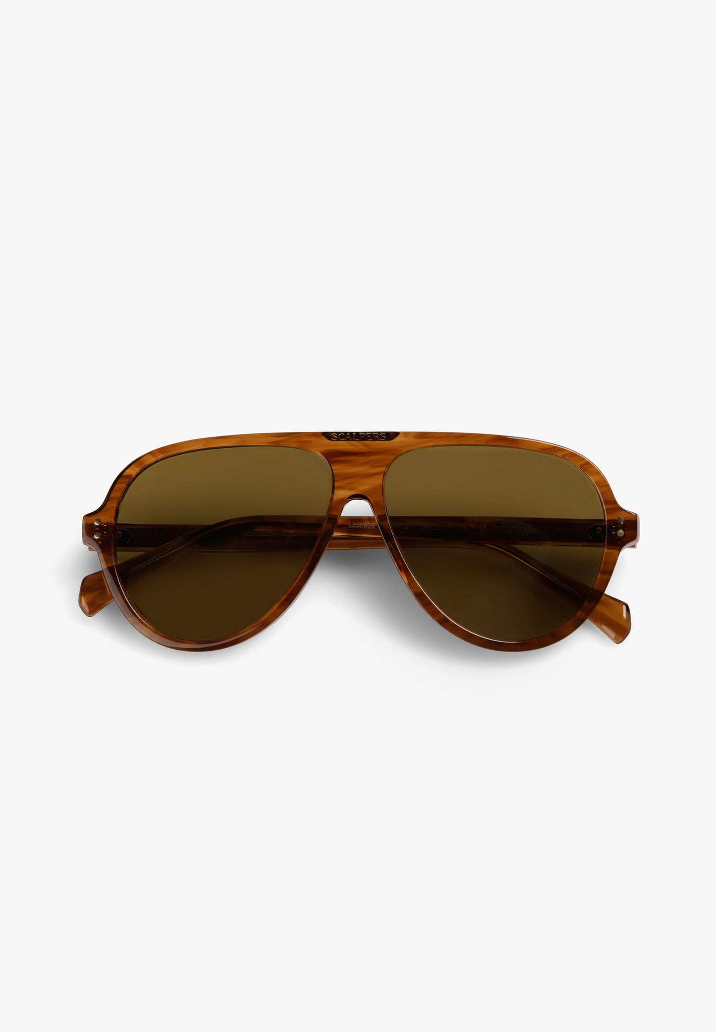 TORTOISESHELL AVIATOR SUNGLASSES