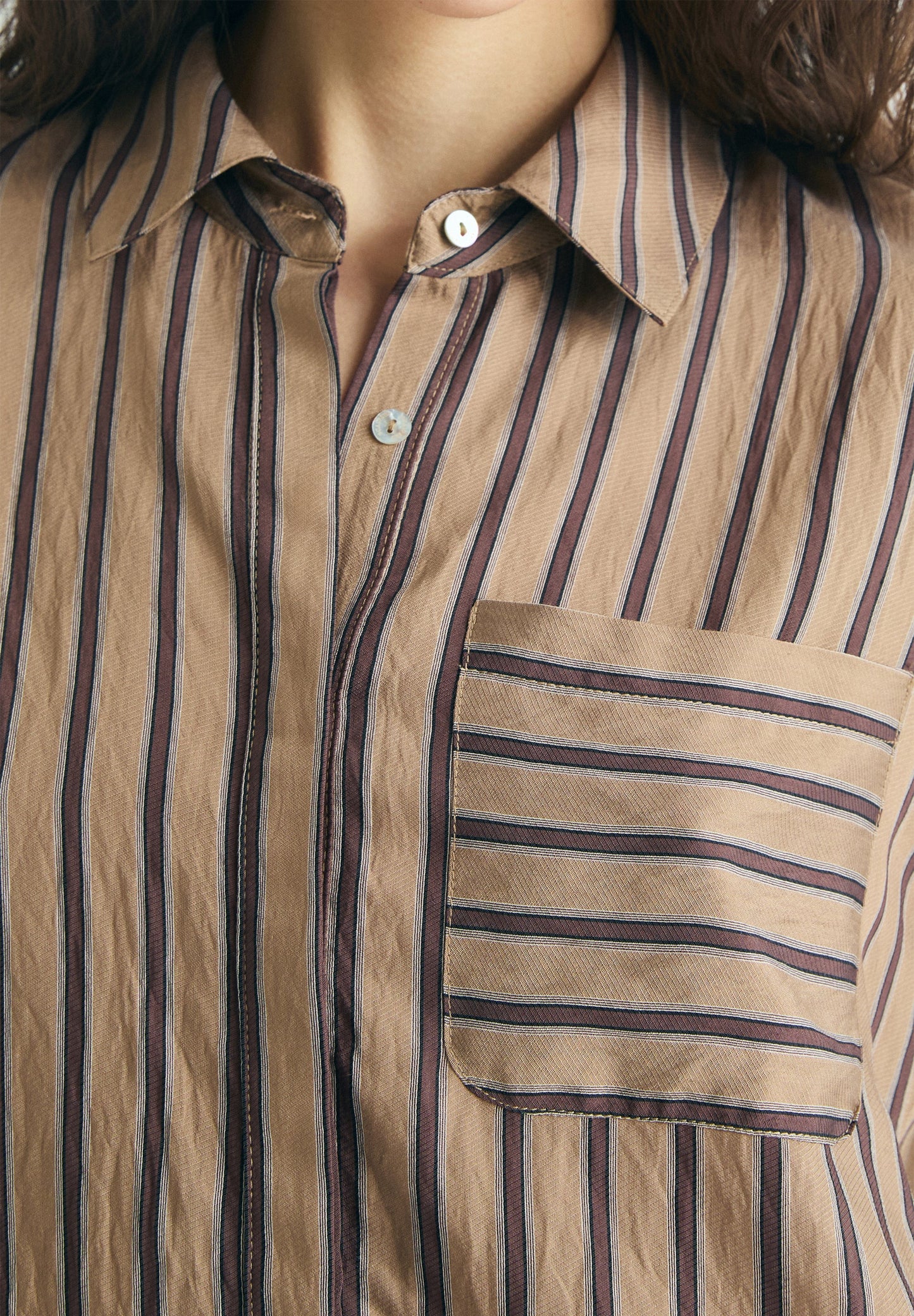 CAMISA RAYAS BOLSILLO - Scalpers