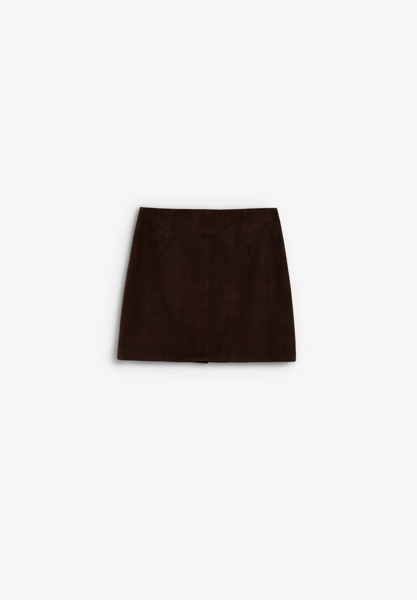 SUEDE MINI SKIRT