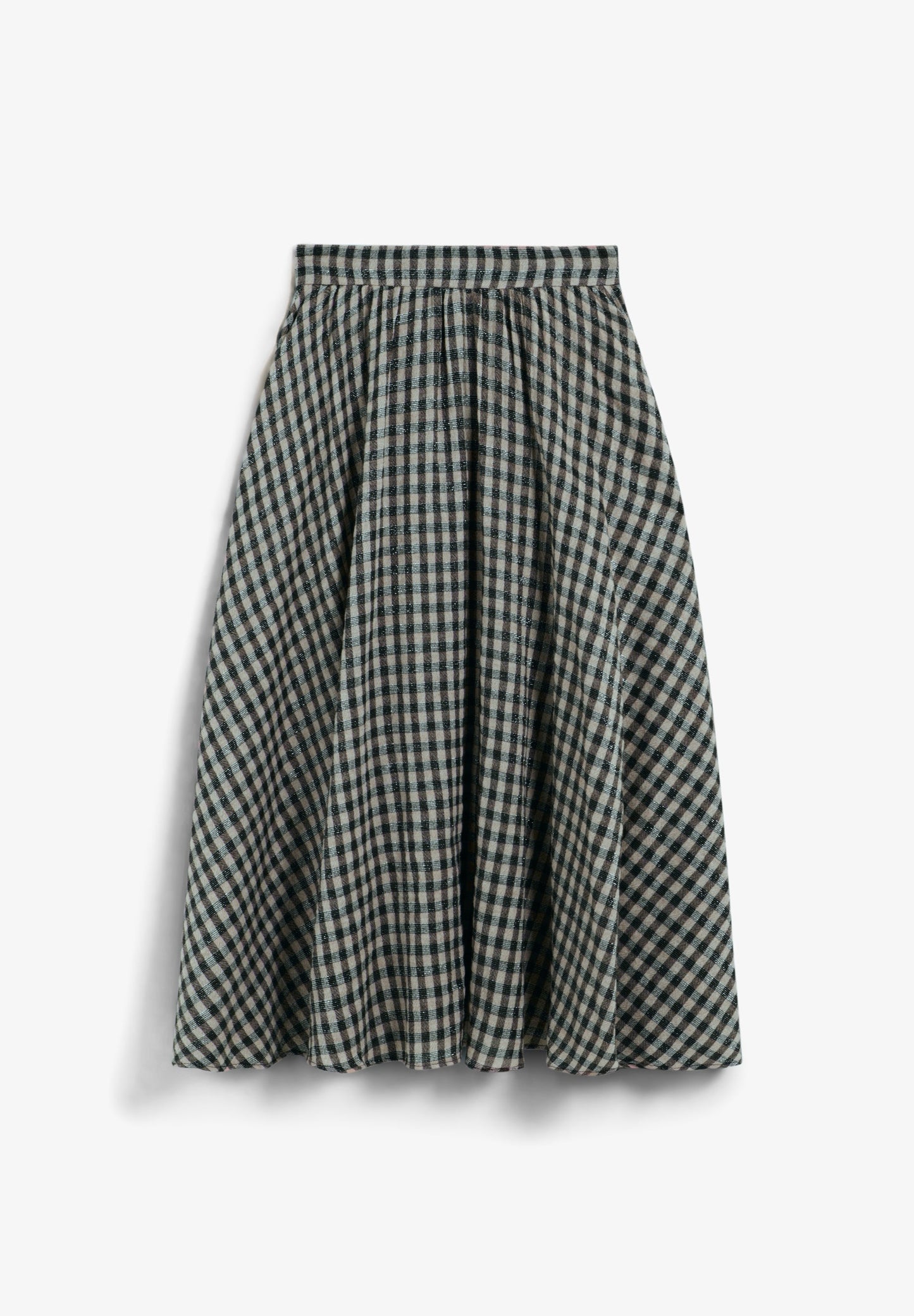 FALDA MIDI CUADROS - Scalpers