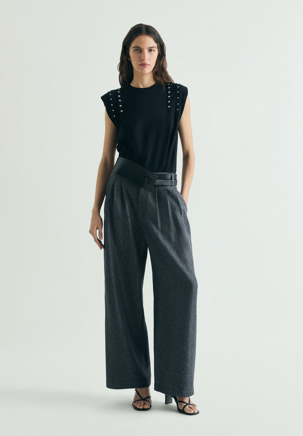 PANTALÓN PINZAS ESPIGA - Scalpers