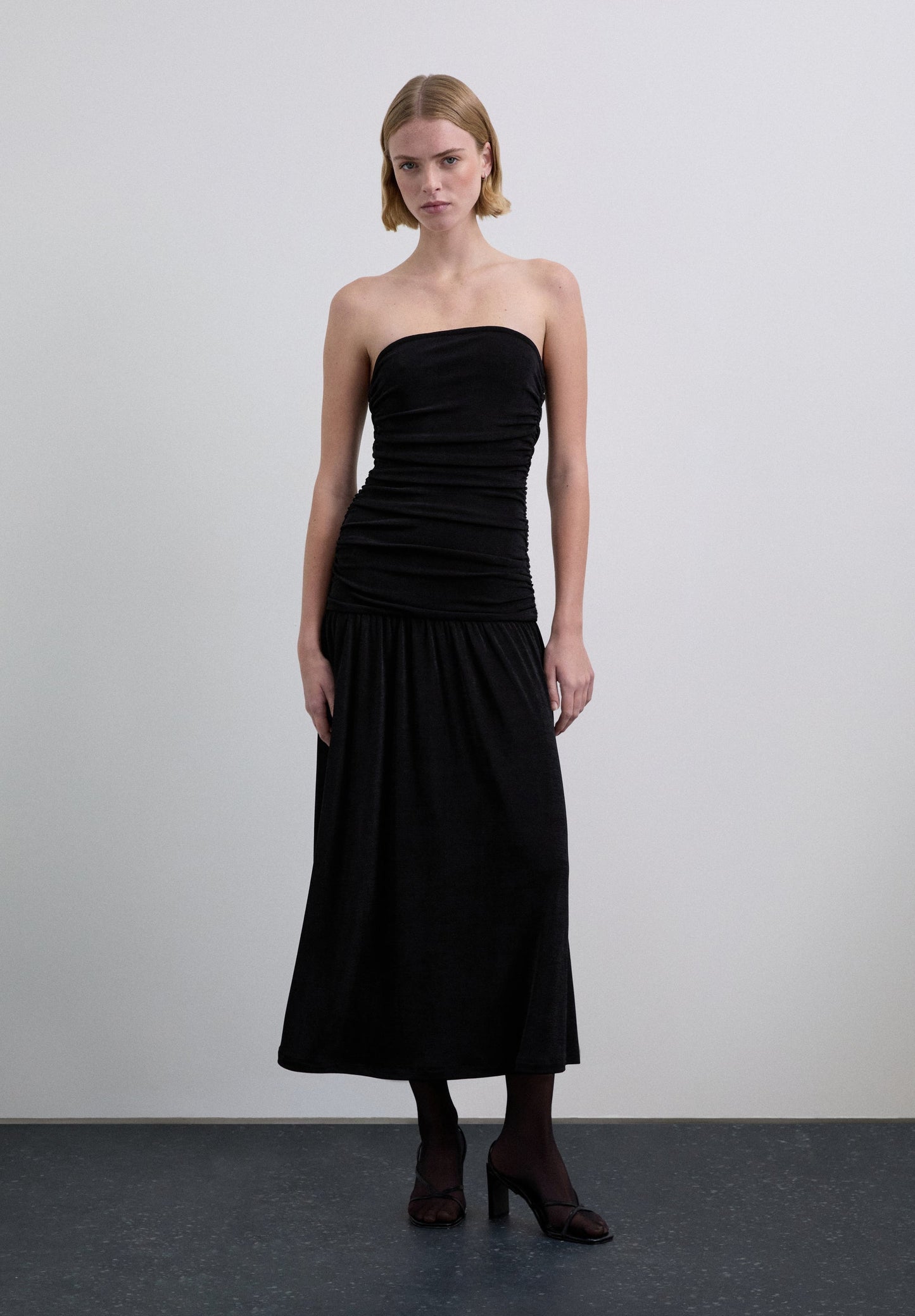 SCNEWSTRAPPLESJERSEY DRESS