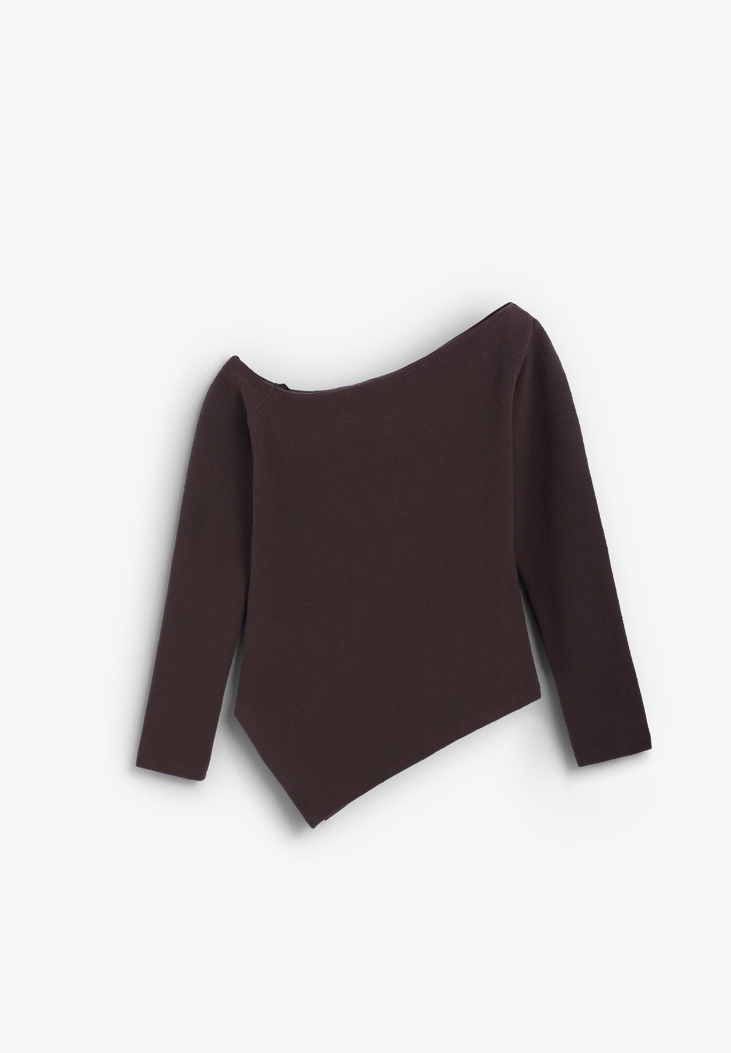 ASYMMETRIC NECKLINE TOP