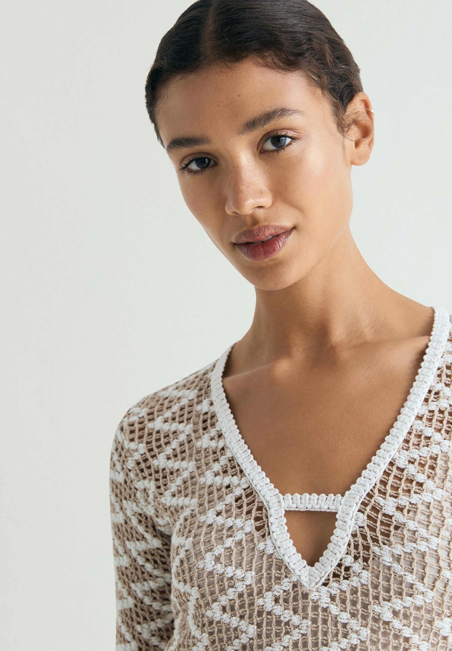 SCCROCHET MINI DRESS
