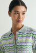 LUREX KNIT POLO SHIRT