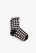 GINGHAM ANKLE SOCKS