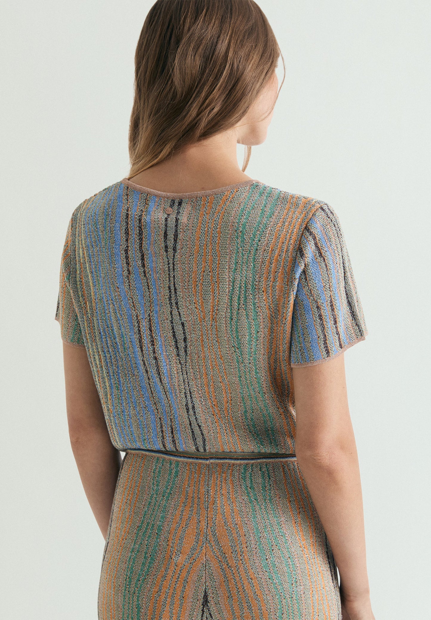 MULTICOLOURED ASYMMETRIC TOP