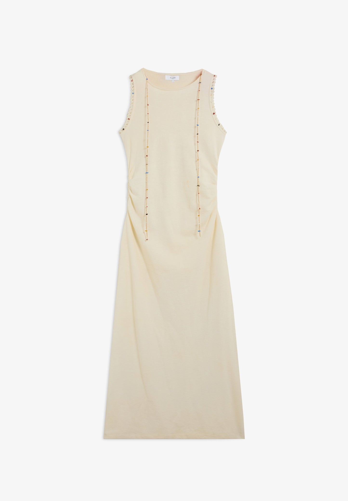 MIDI DRESS WITH COLLAR