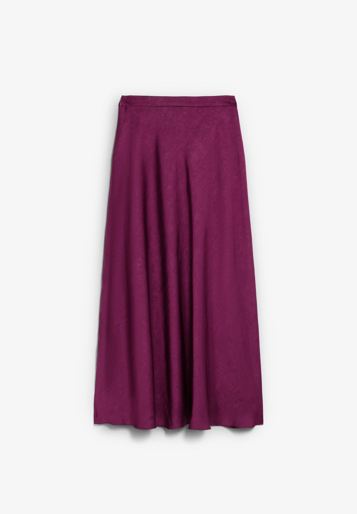 SATIN AND LACE SKIRT