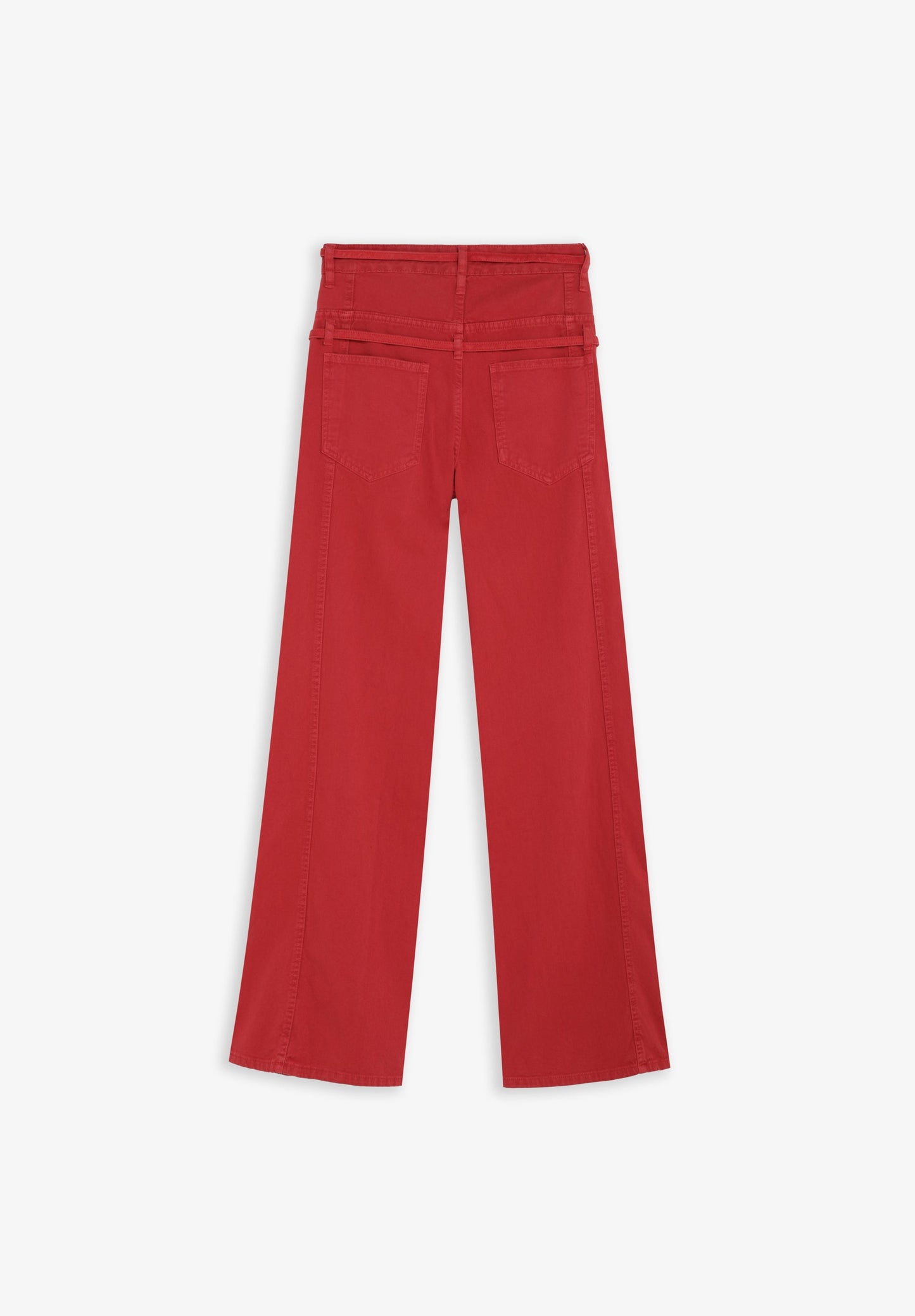 SCNEWSEAMS BELT DENIM PANT