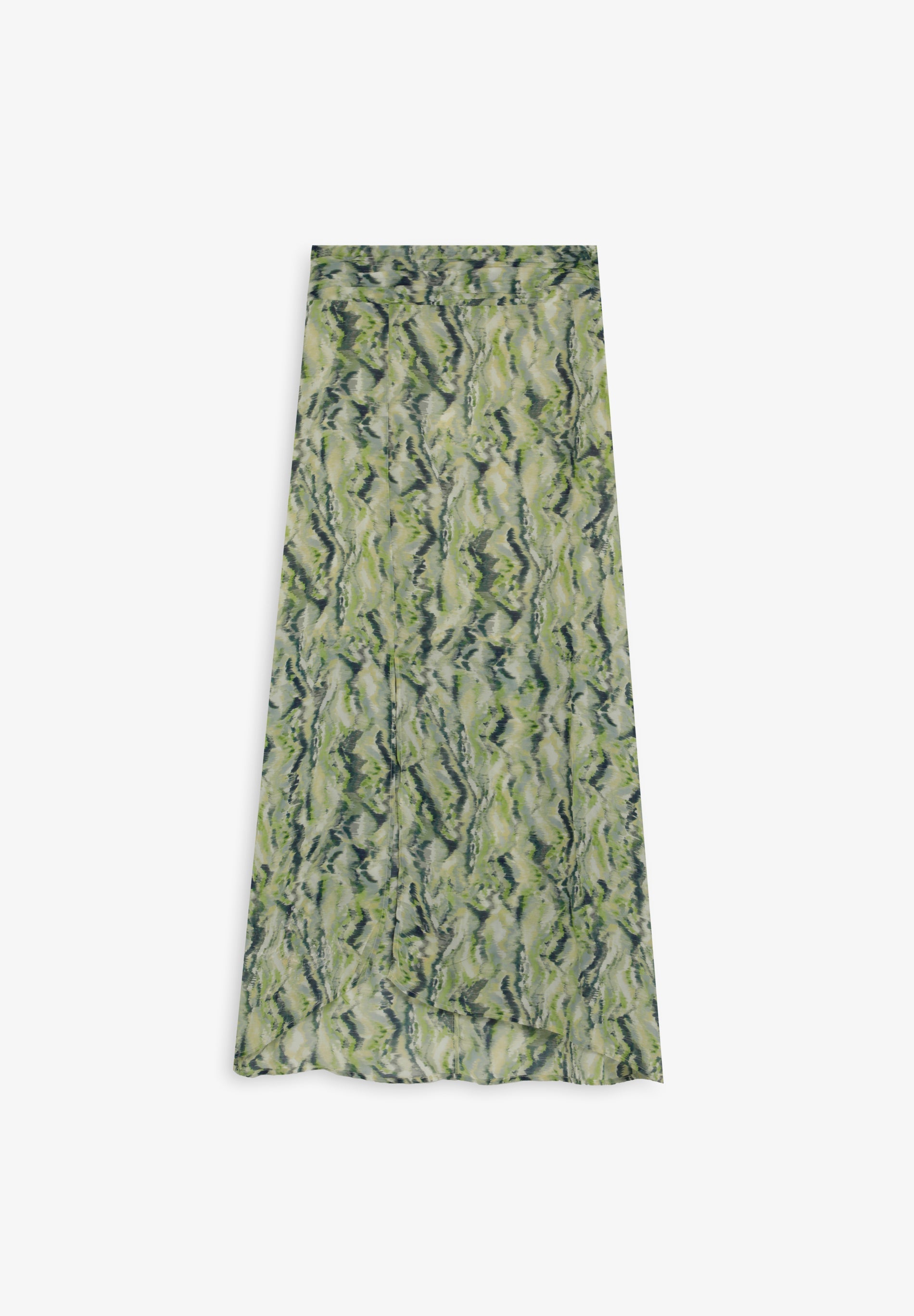 FLOWING PRINTED SKIRT