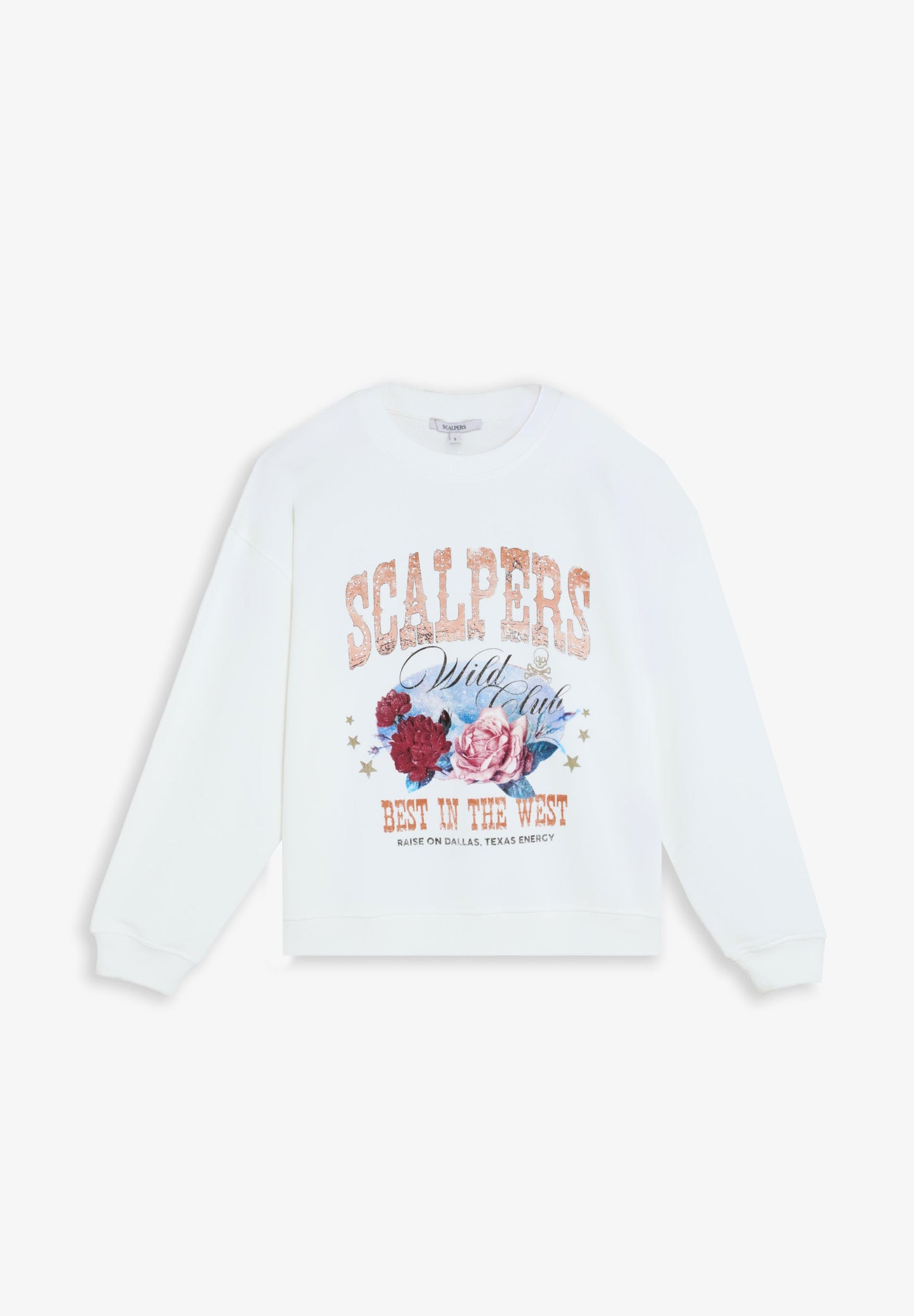 SWEATSHIRT WITH FRONT PRINT