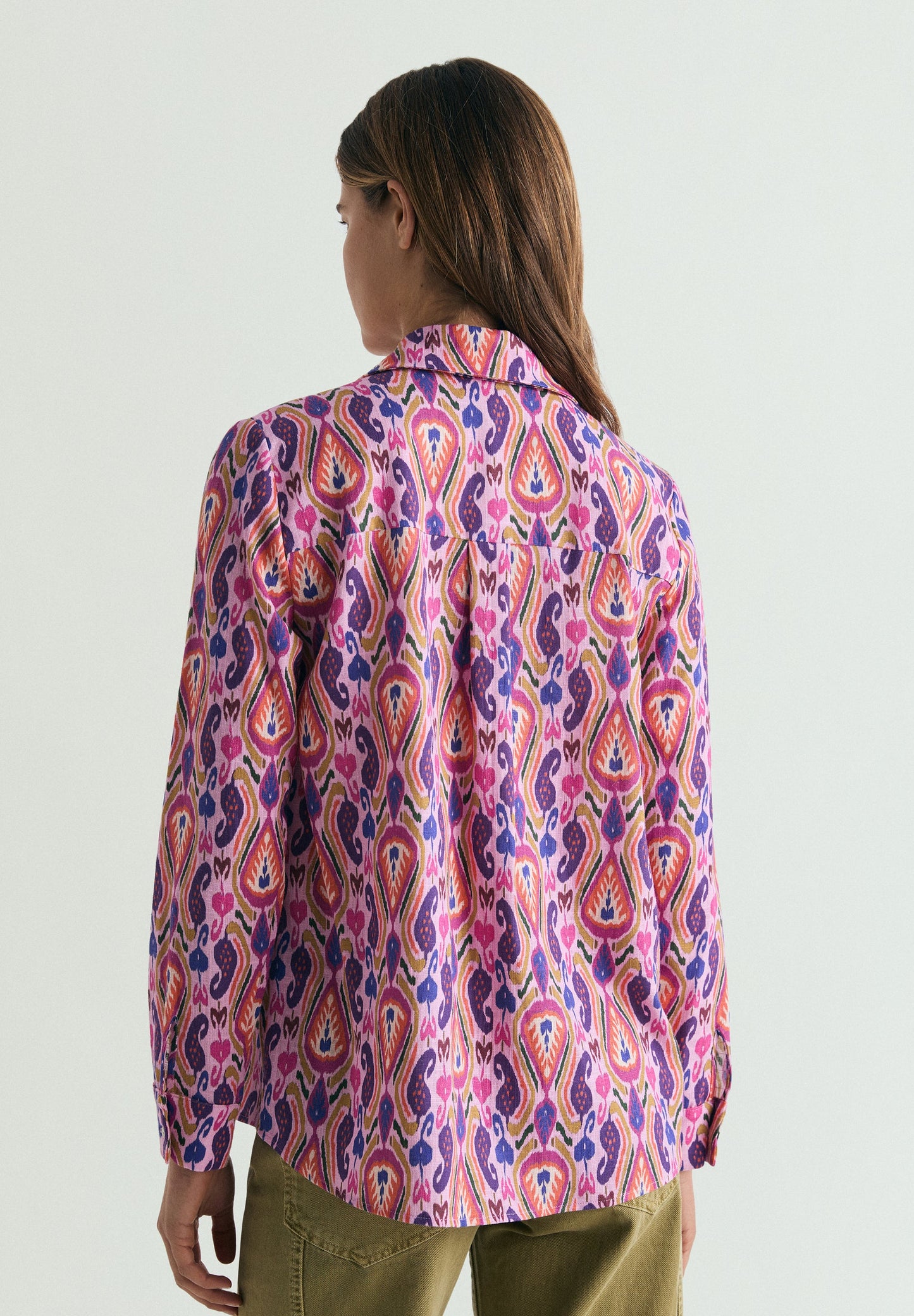FLUID MULTICOLOURED SHIRT