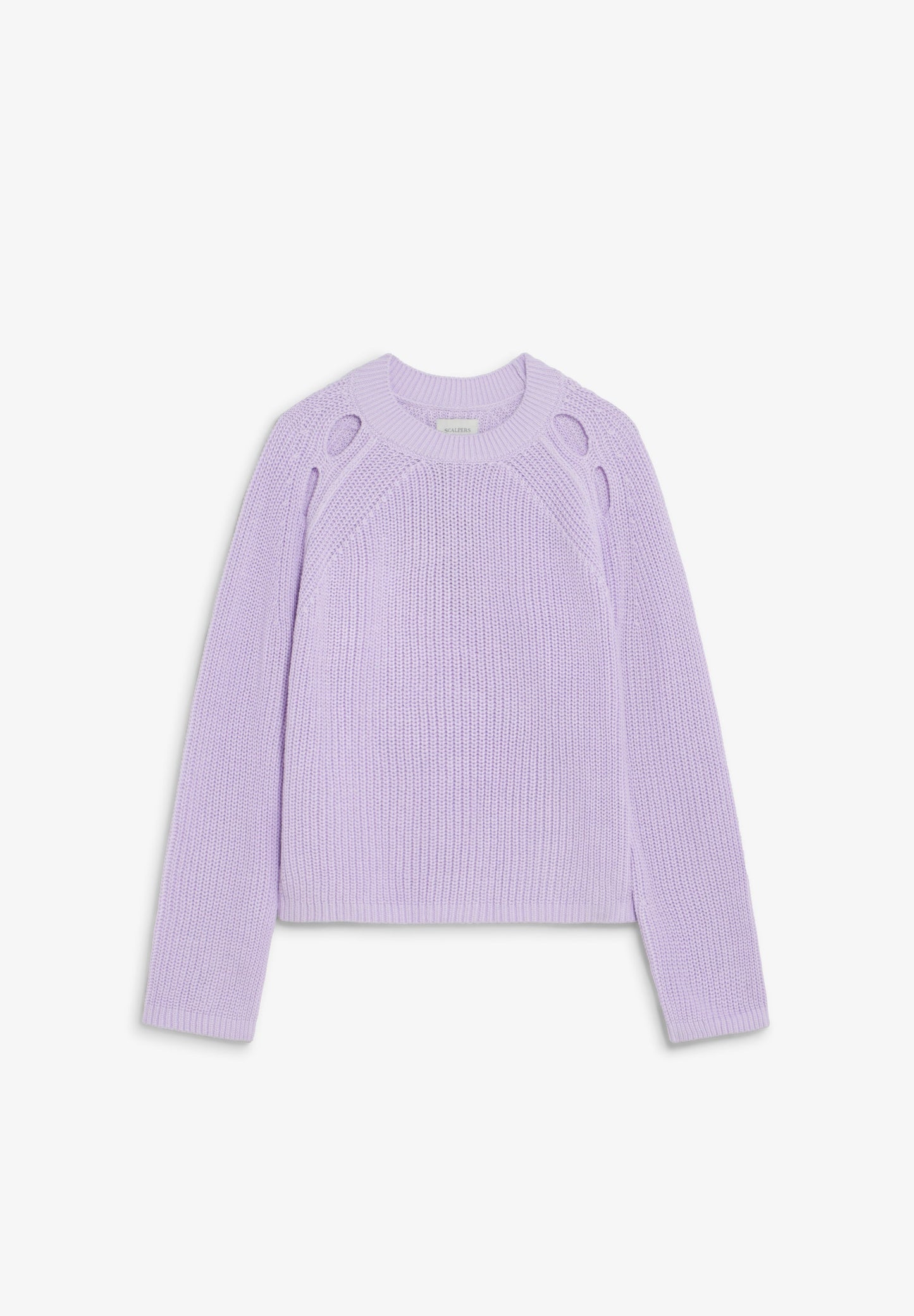 KNIT SWEATER WITH CUT-OUTS