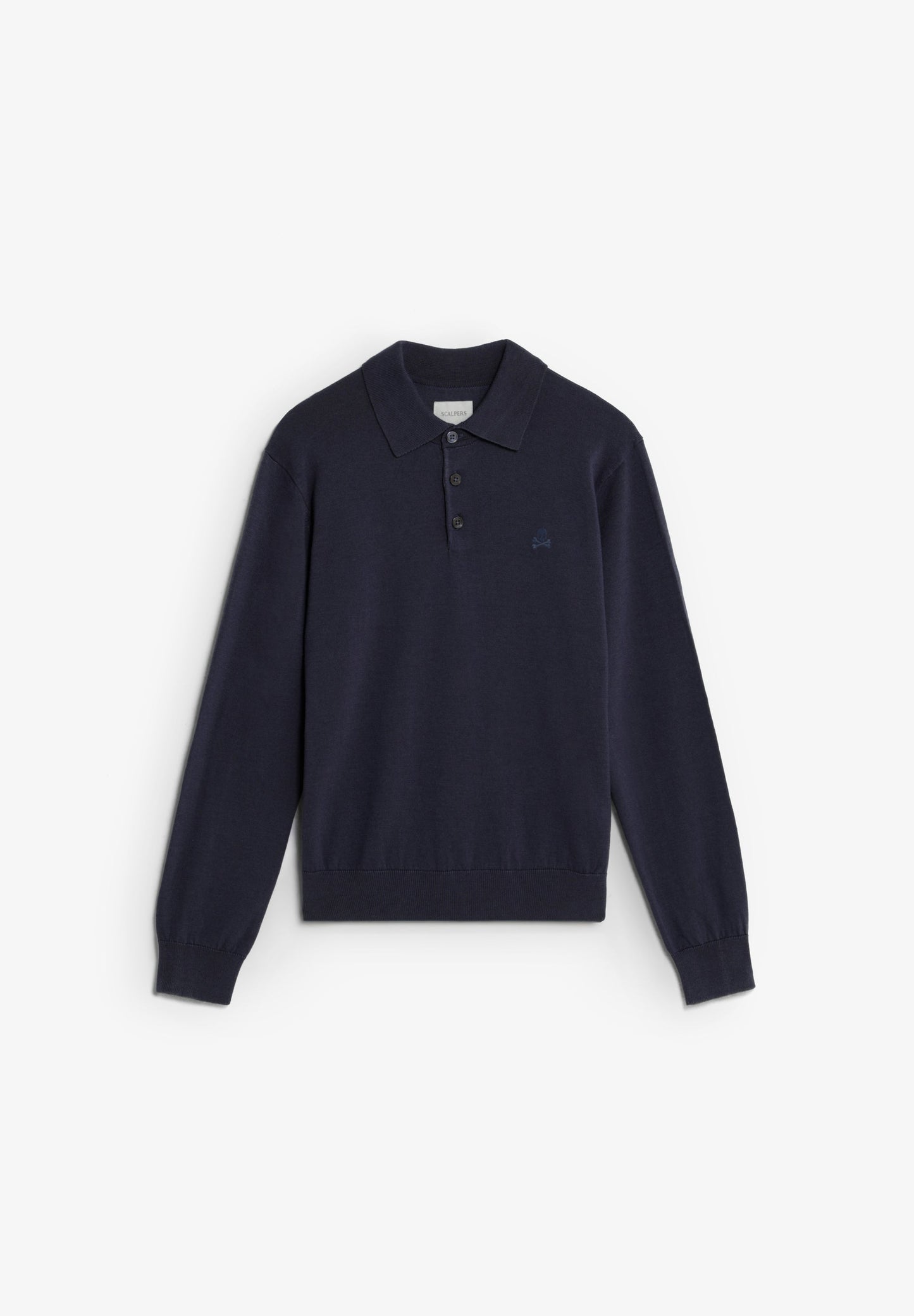 KNIT POLO SWEATER