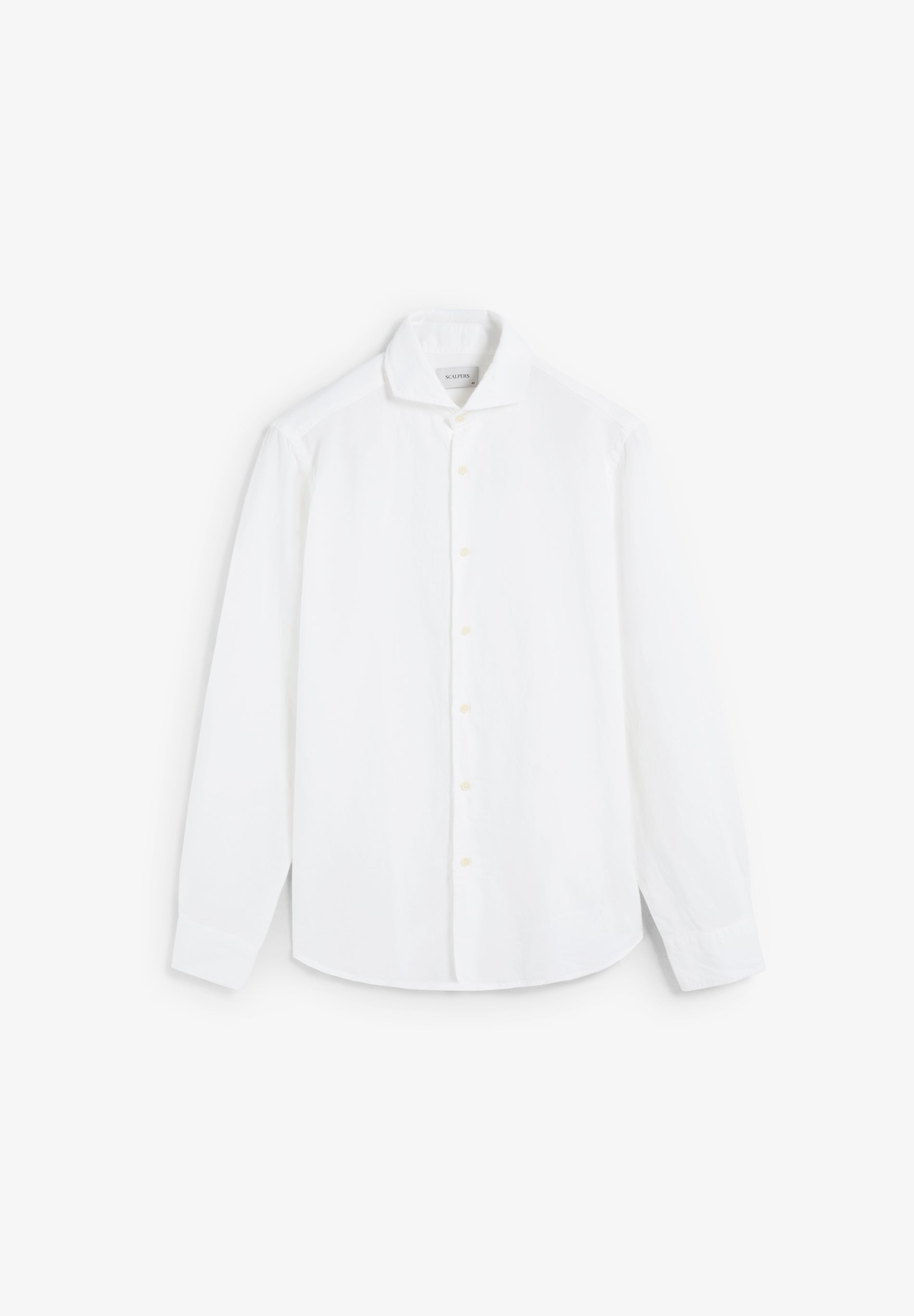 REGULAR FIT LINEN SHIRT