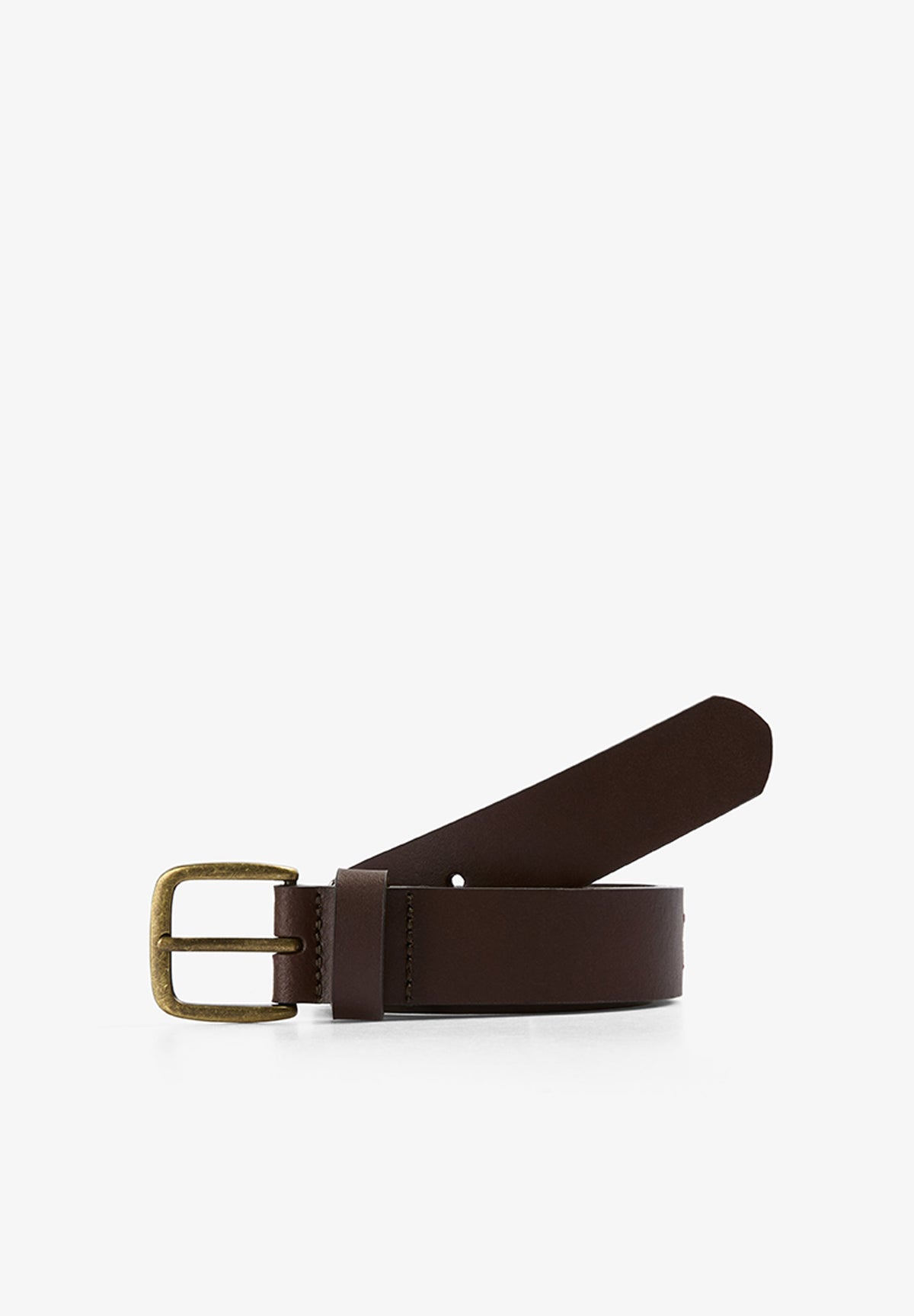 SCETHNIC SKULL LEATHER BELT