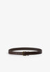 SCETHNIC SKULL LEATHER BELT