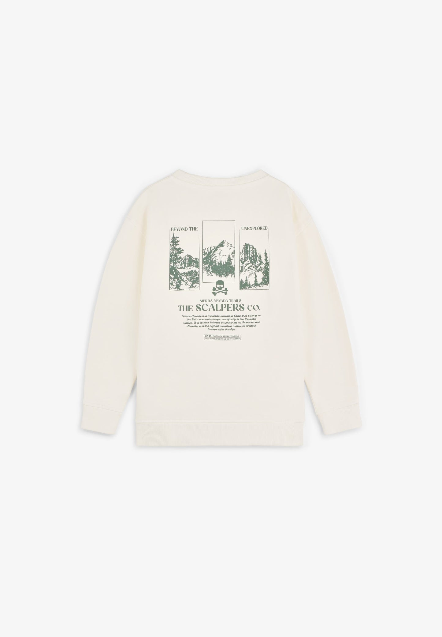 SKI PRINT SWEATSHIRT