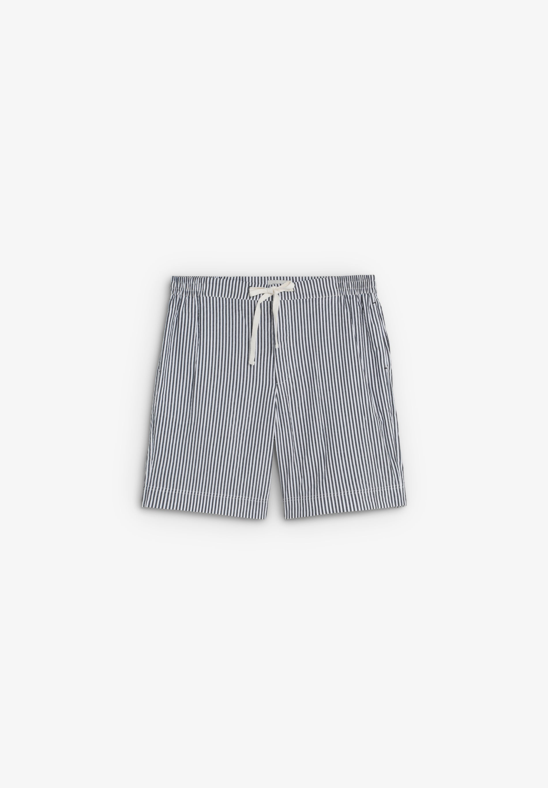 CONTRAST STRIPED BERMUDA SHORTS