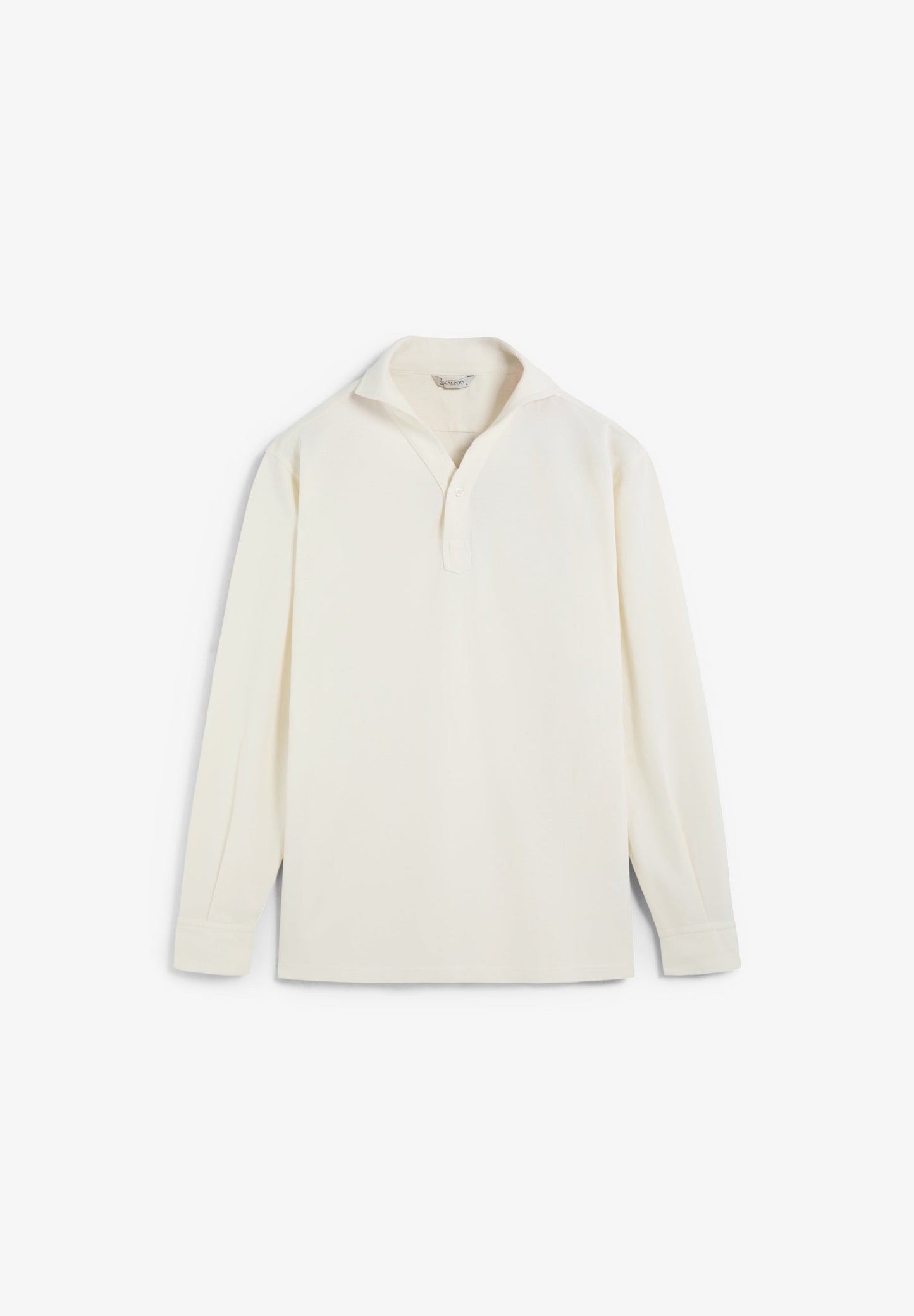 LONG SLEEVE COTTON POLO SHIRT